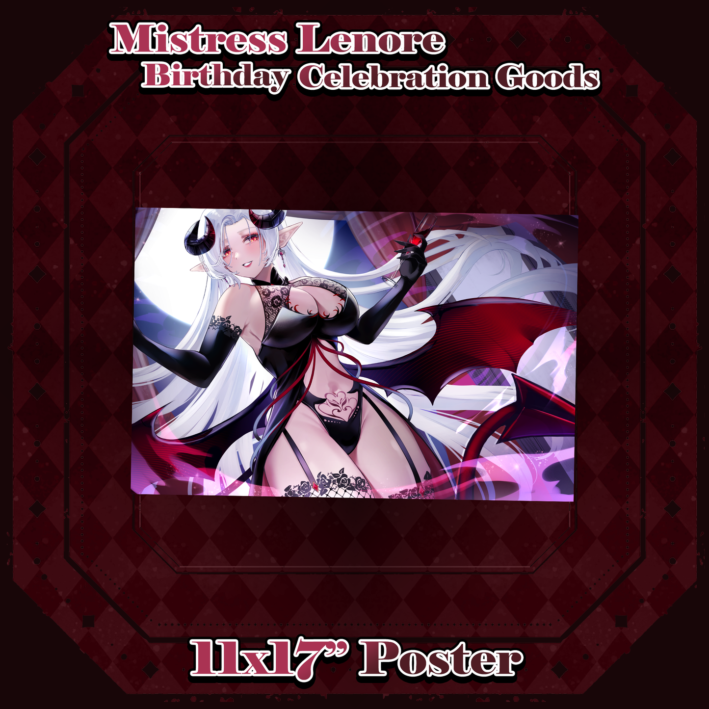Mistress Lenore : 11x17" Poster
