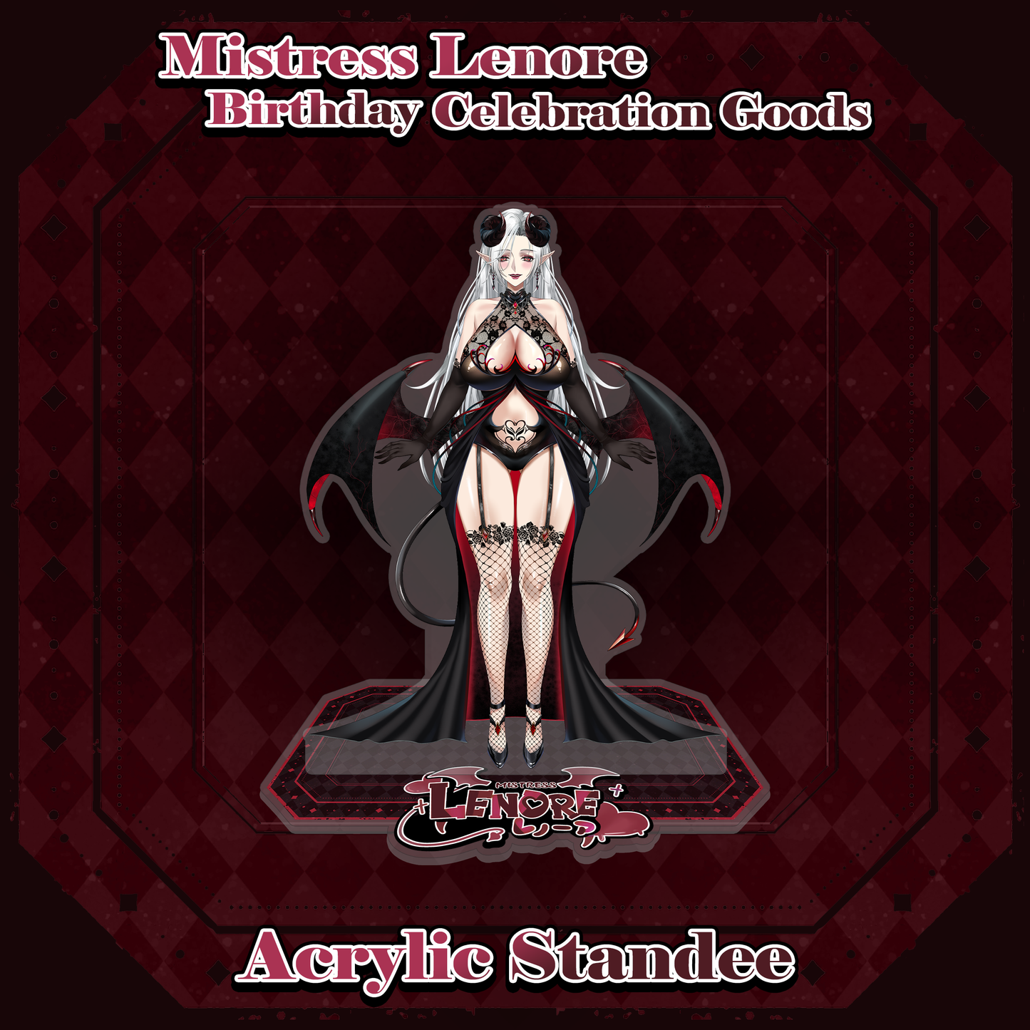 Mistress Lenore : Acrylic Standee