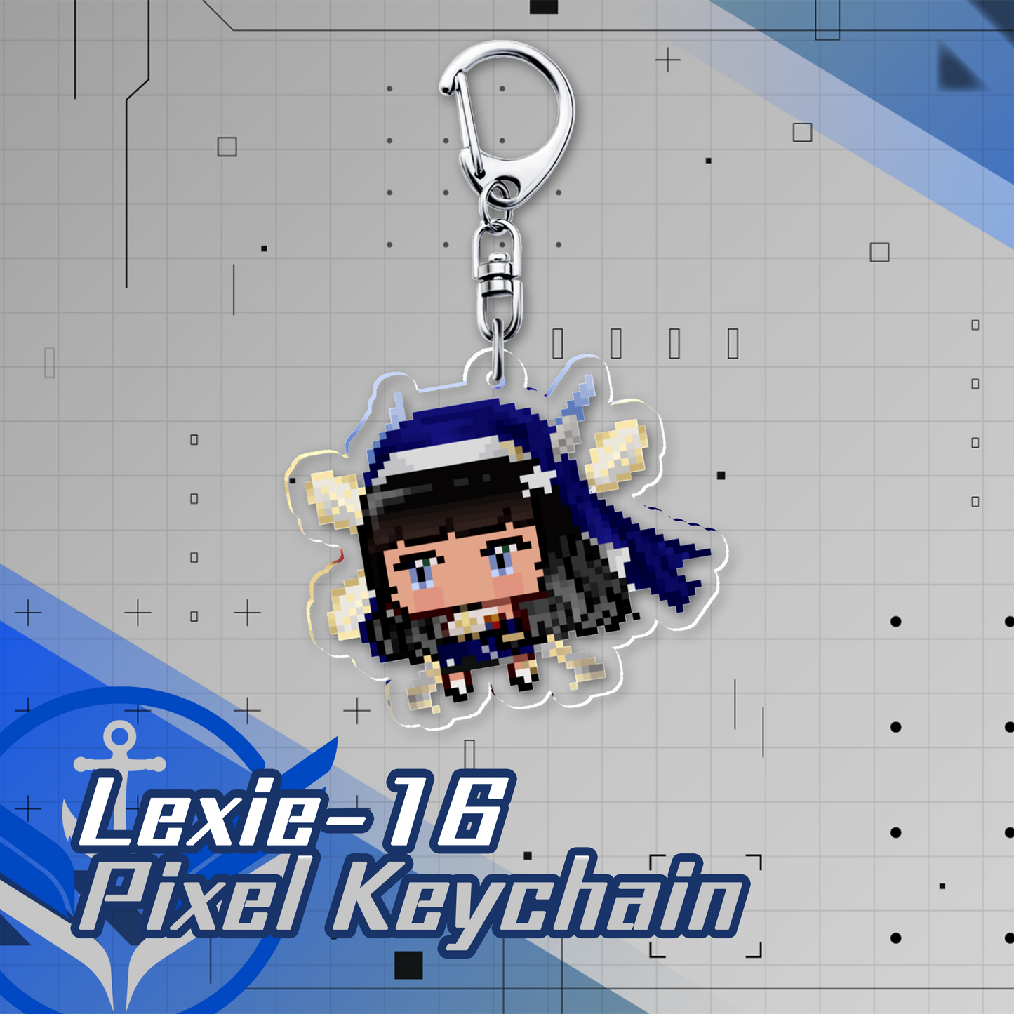 VFleet Project : Little Pixel Acrylic Keychains