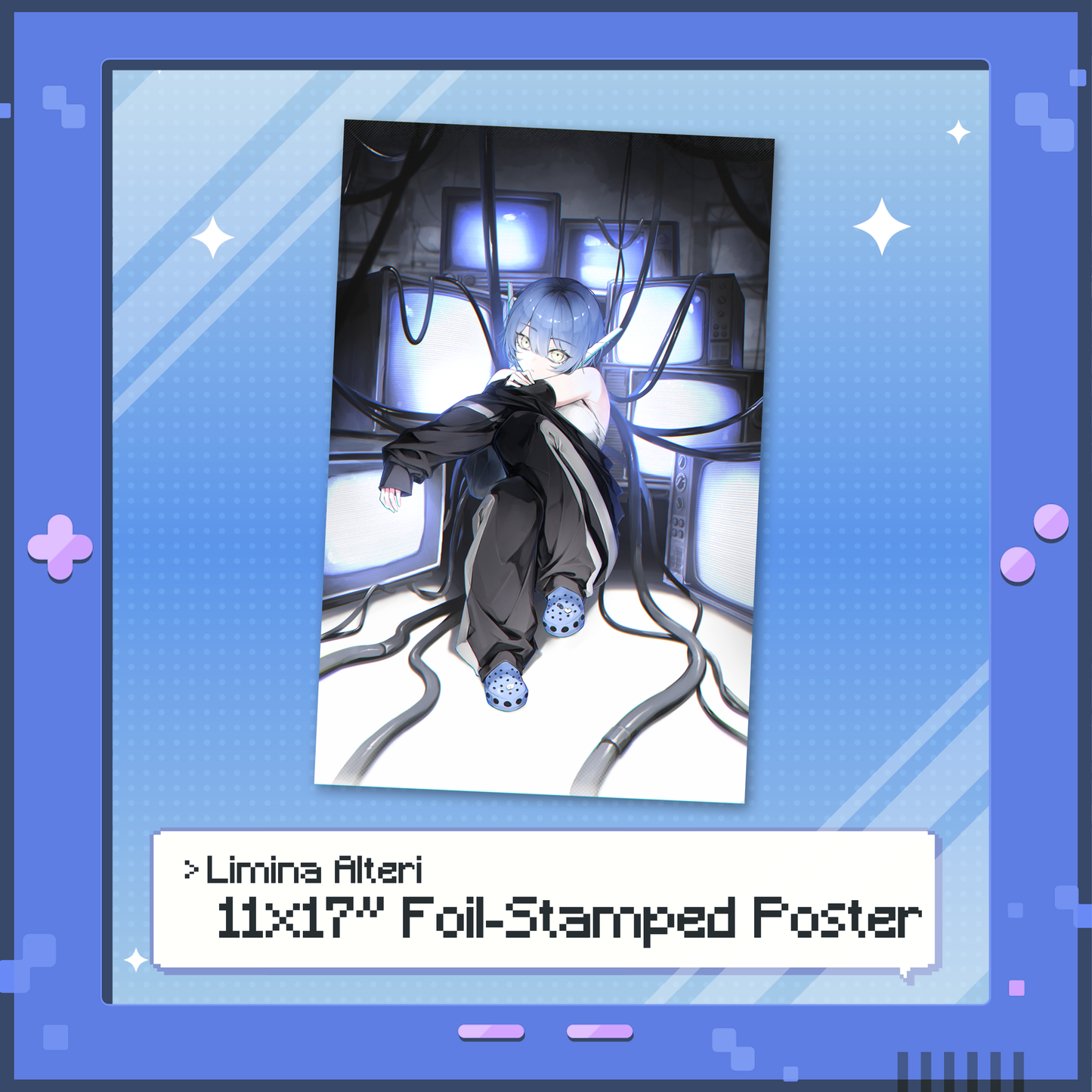 Limina Alteri : 11x17" Foil-Stamped Poster