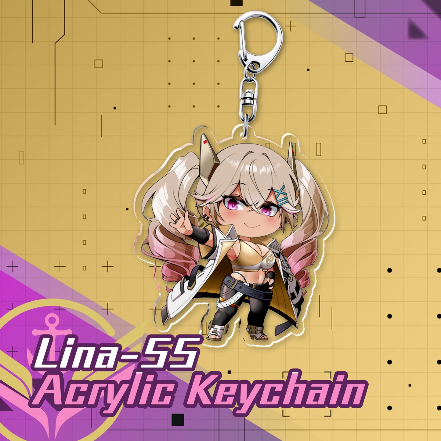 VFleet Project : Lina-55 Acrylic Keychain