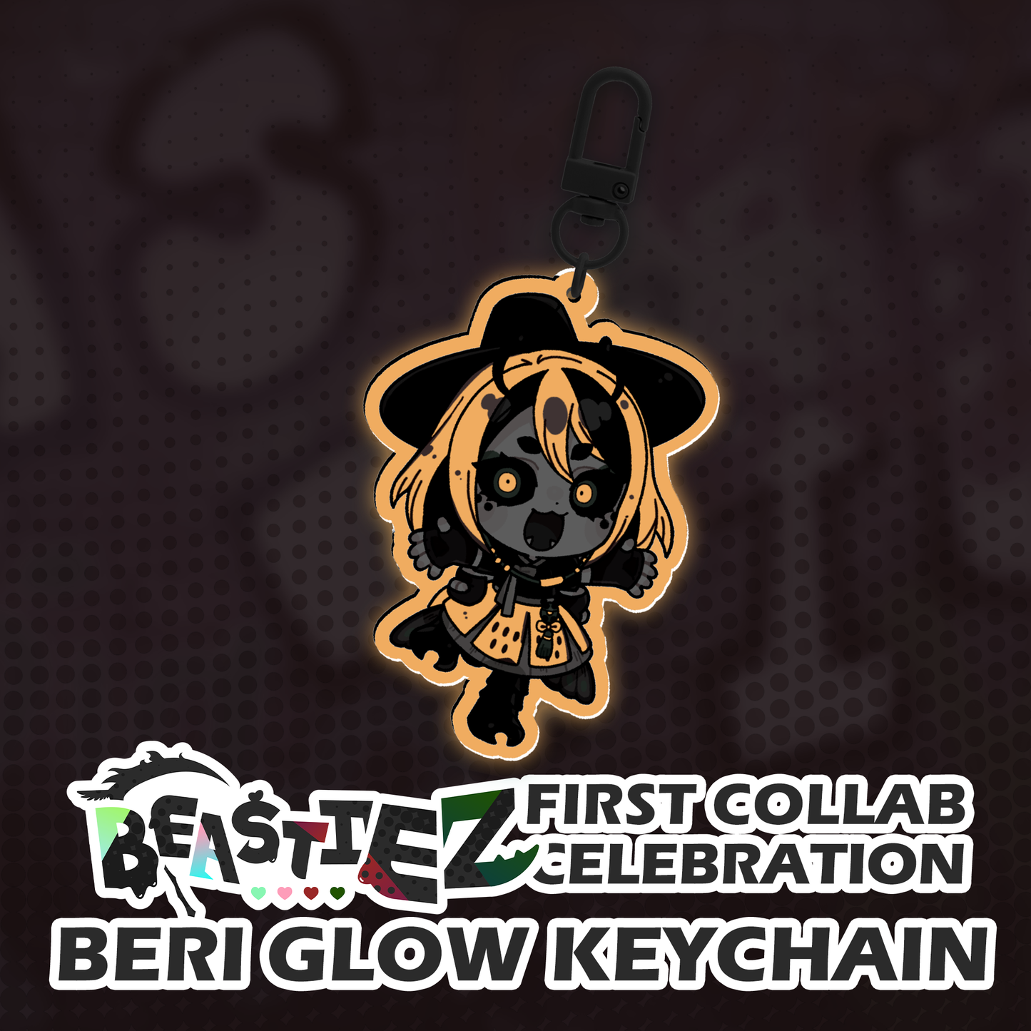 BeriBug : Glow Keychain