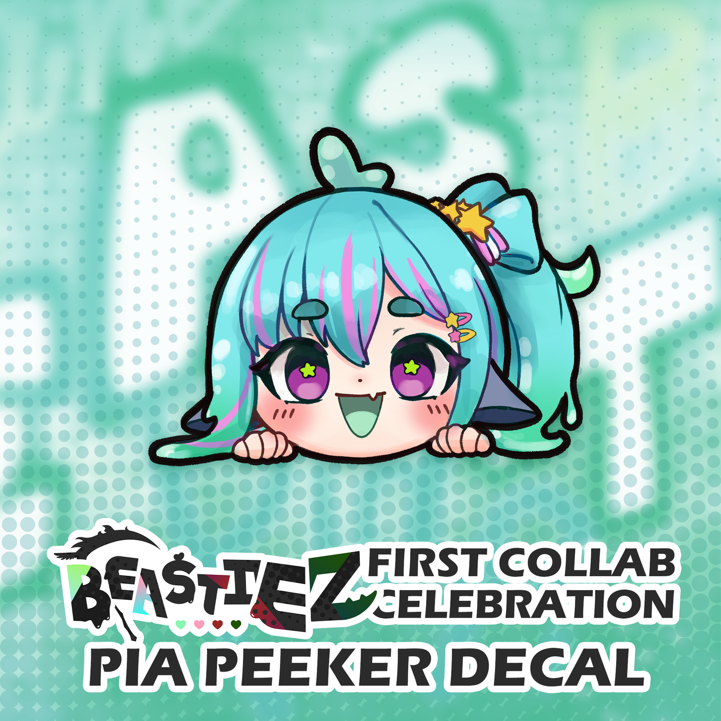 PiaPi UFO : Peeker Decal