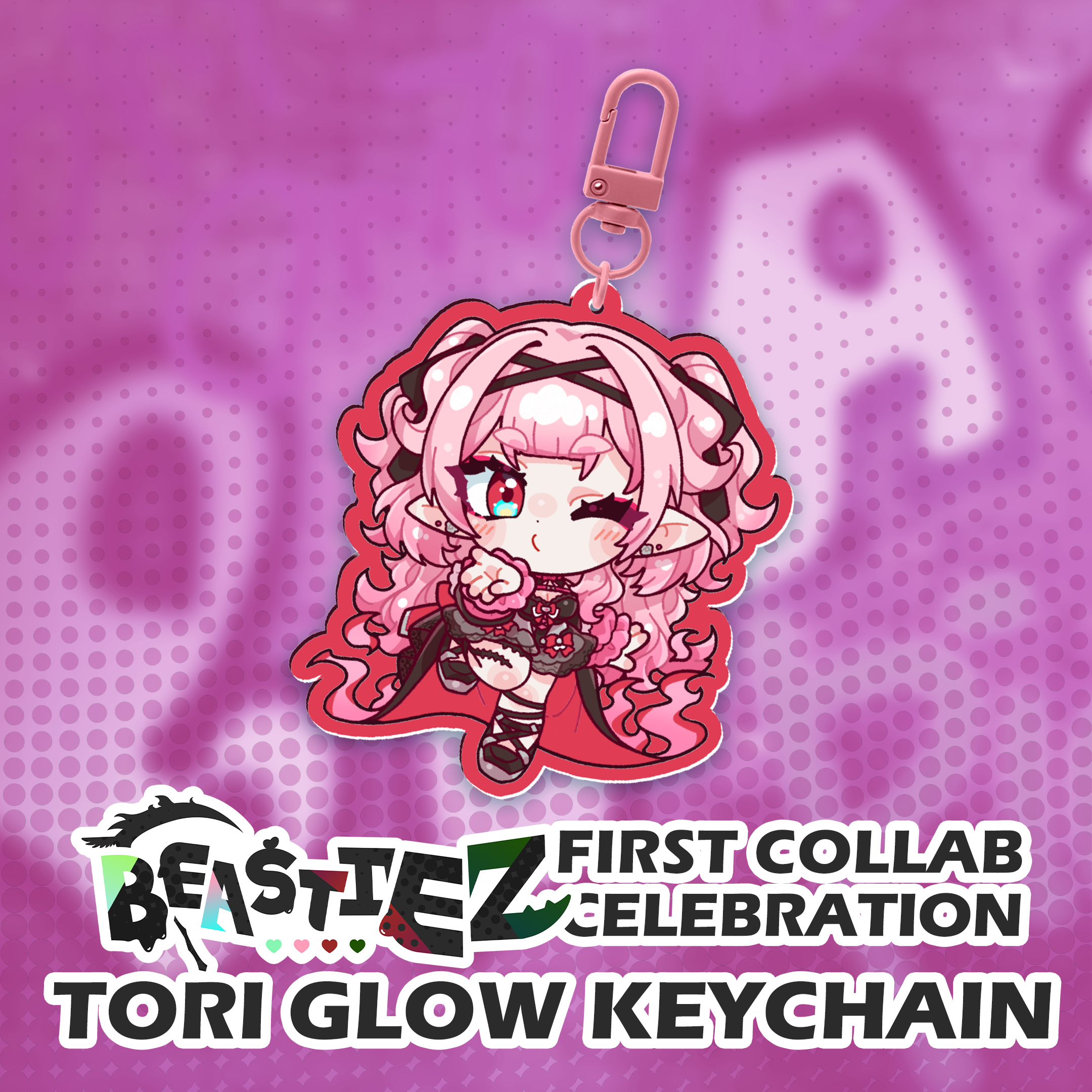 Tori Oriane : Glow Keychain – Kawa Entertainment