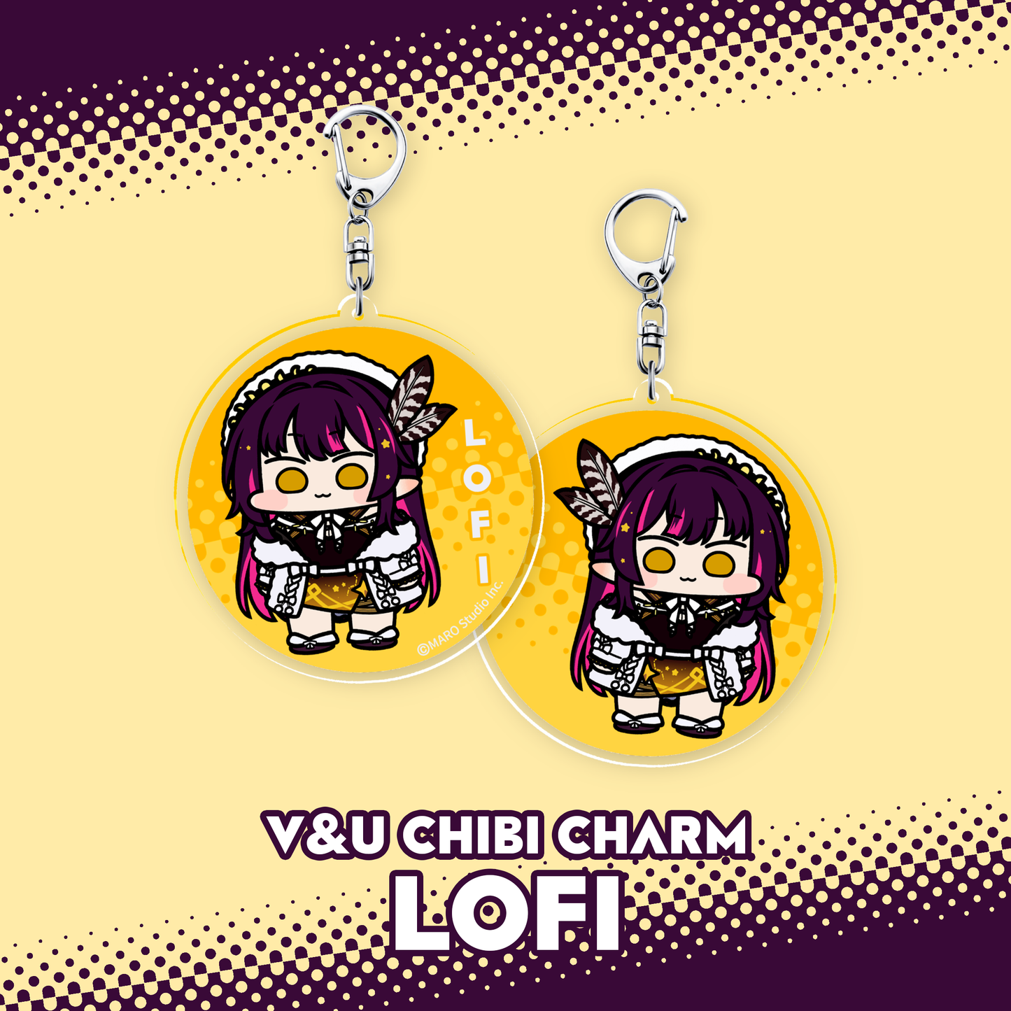 V&U : V&U Chibi Keychains