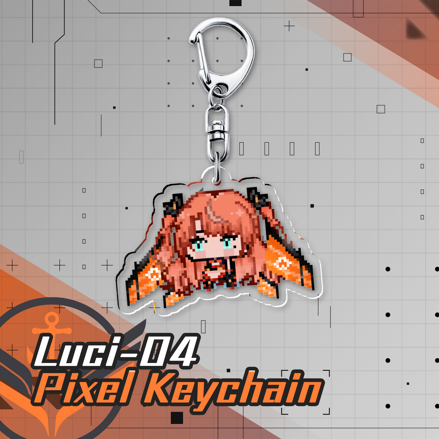 VFleet Project : Little Pixel Acrylic Keychains