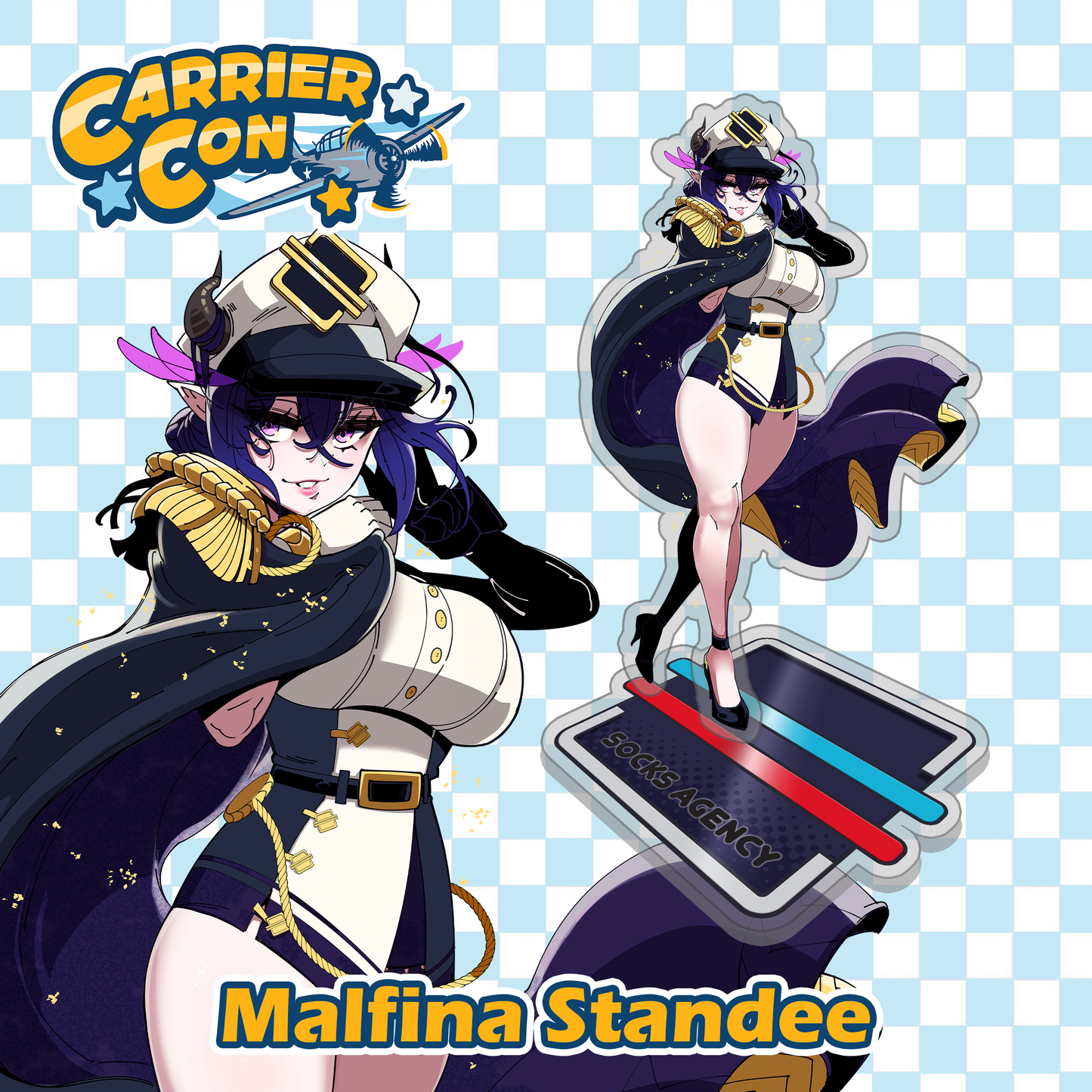 Carrier Con : Malfina Standee