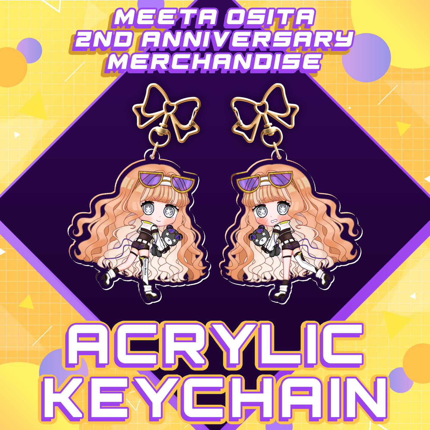 Meeta Osita : Acrylic Keychain