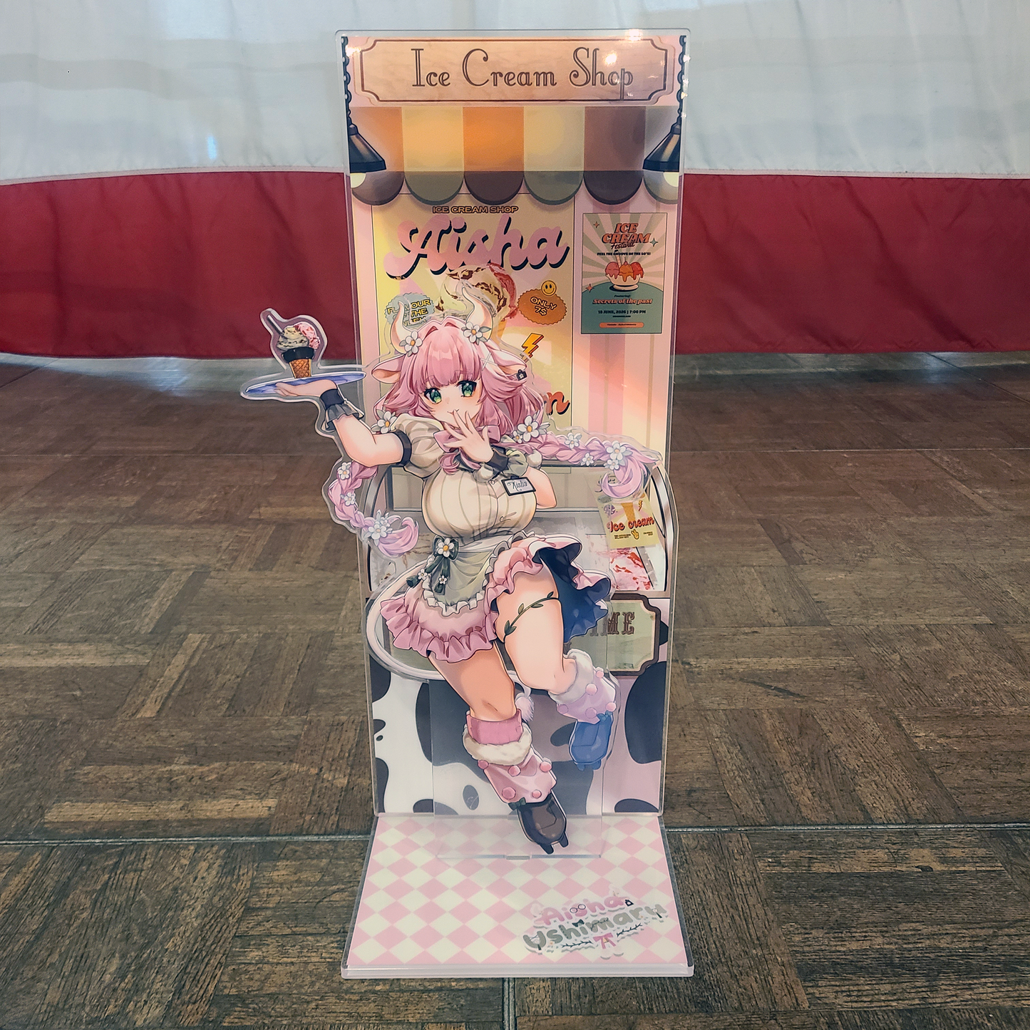 Aisha Ushimaru "Sundae Graze" Mega Standee