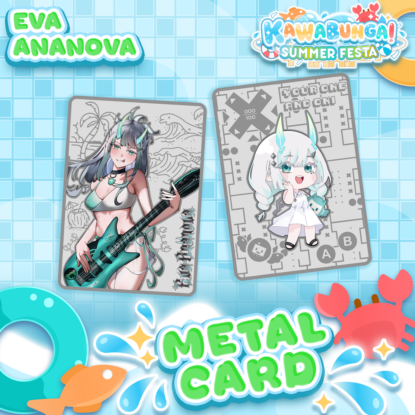 Eva Ananova : Metal Card