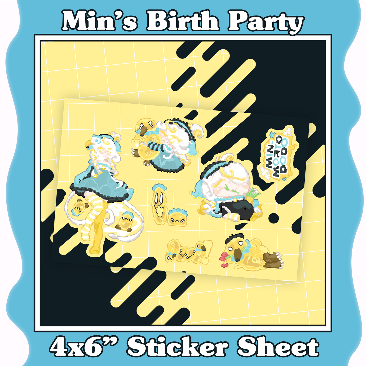 Min-Morto Dodo : Sticker Sheet