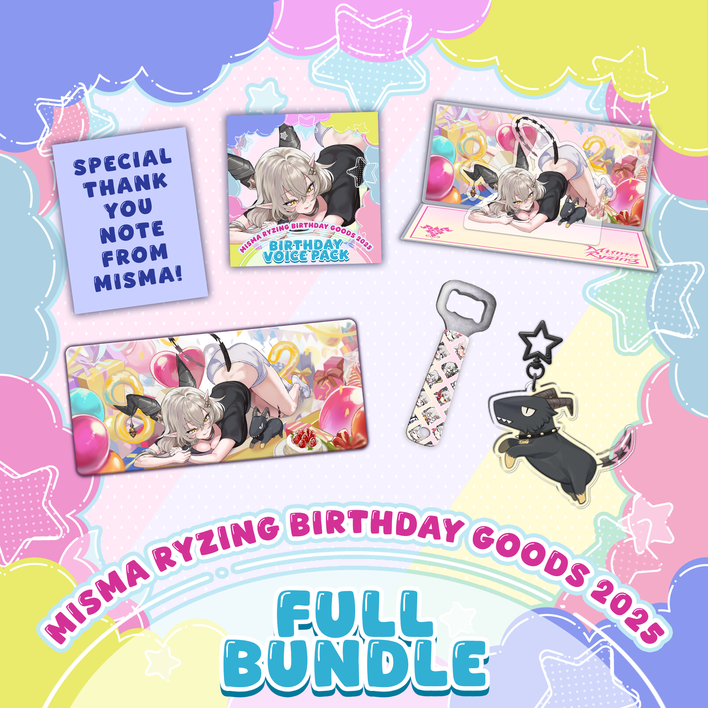 Misma Ryzing : Full Birthday Bundle