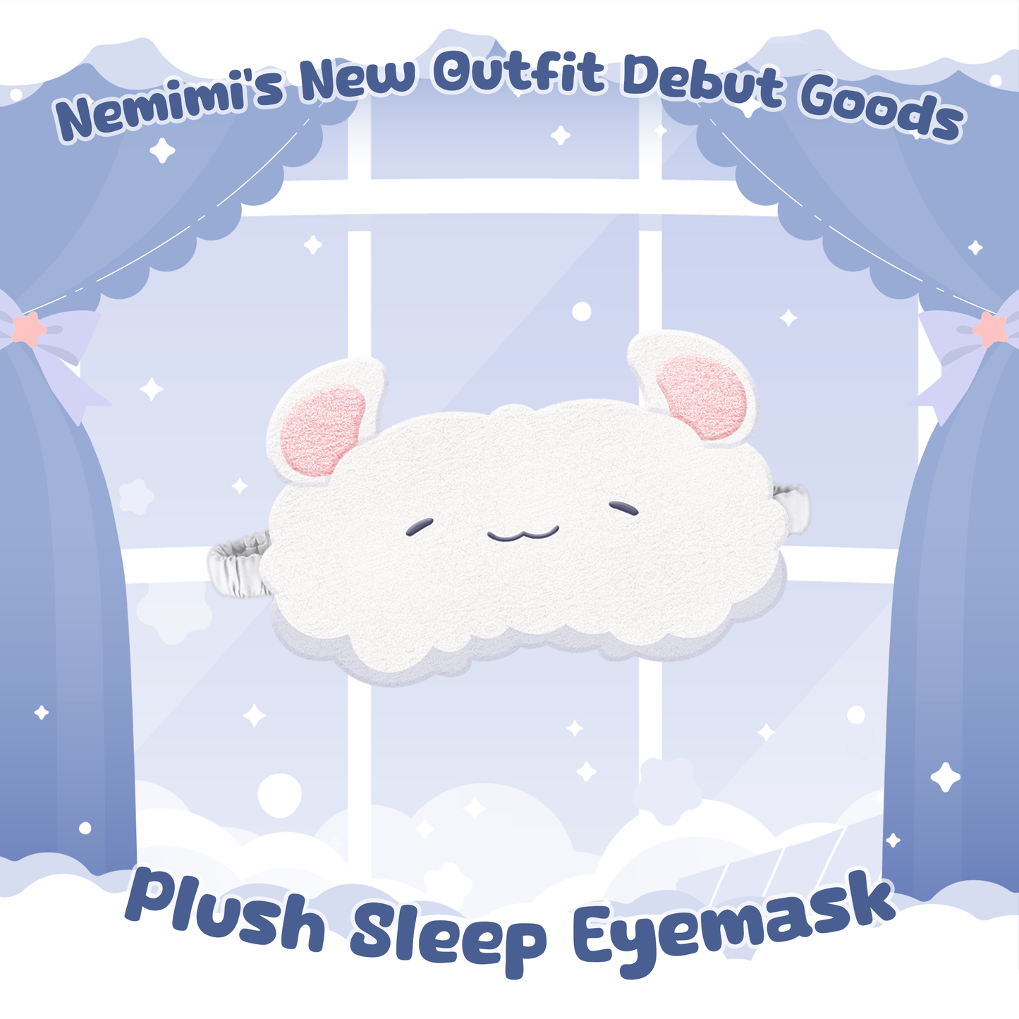 Nemimi Yane : Plush Sleep Mask
