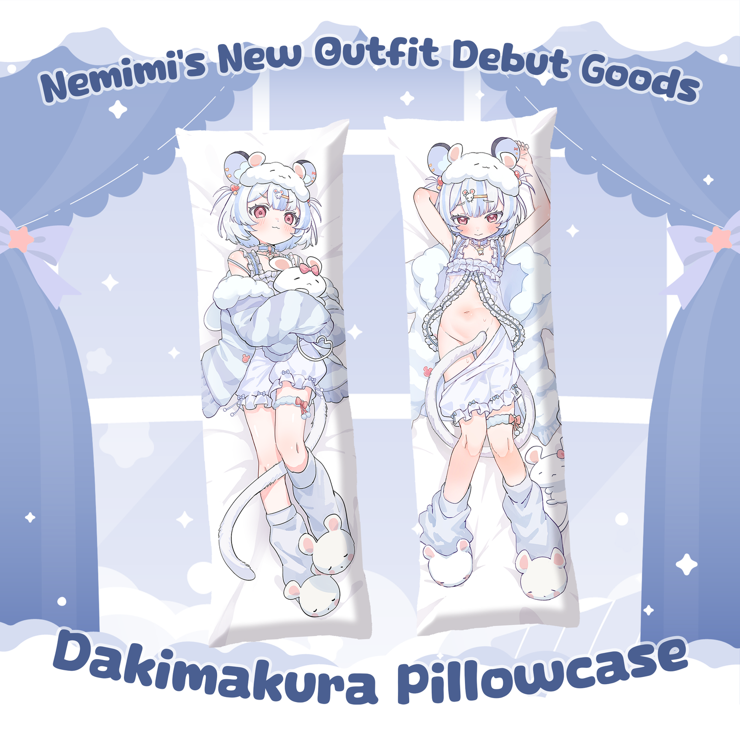 Nemimi Yane : Dakimakura Pillowcase
