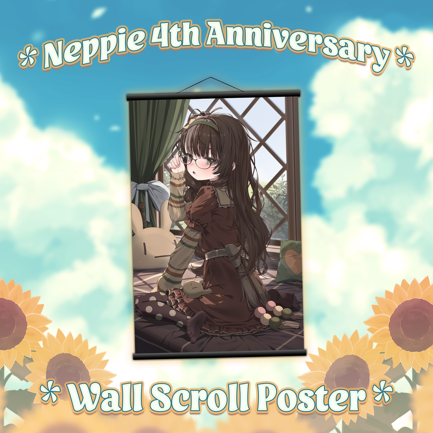Neppie Nep : Wallscroll Poster