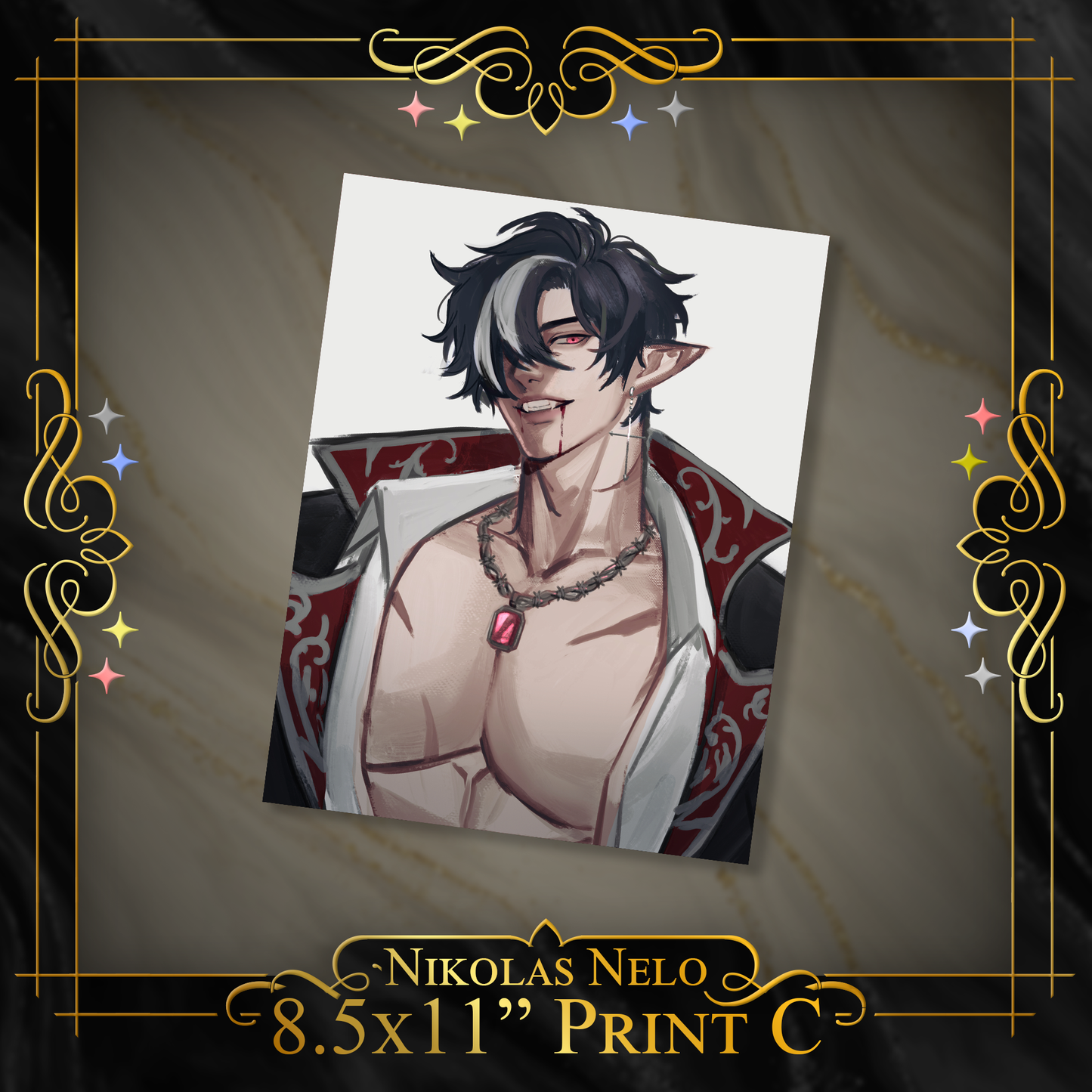 Nikolas Nelo : 8.5x11" Prints