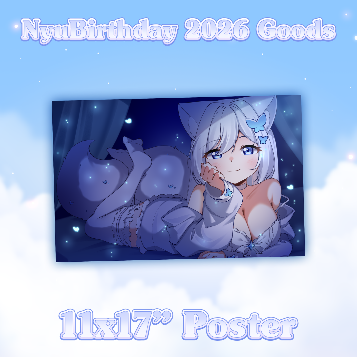 NyuBun : Birthday Poster