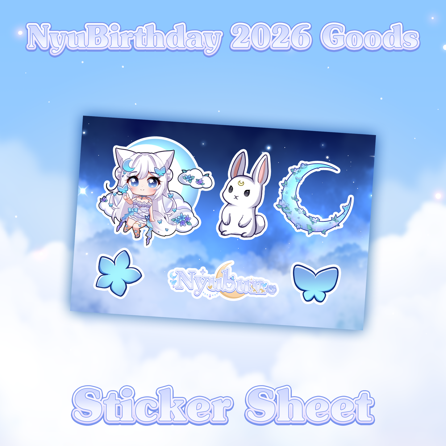 NyuBun : Sticker Sheet