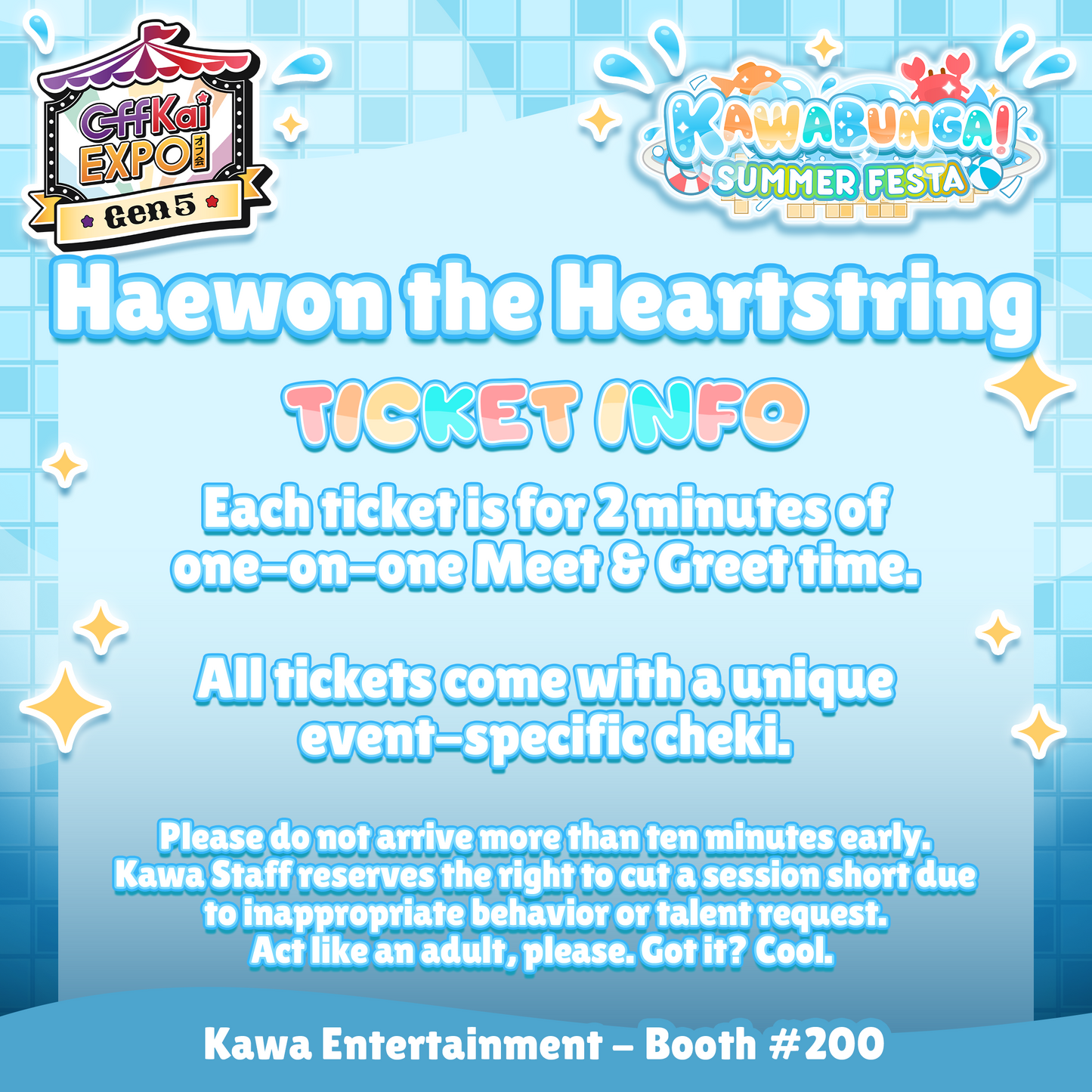OffKai M&Gs : Haewon the Heartstring Meet & Greet