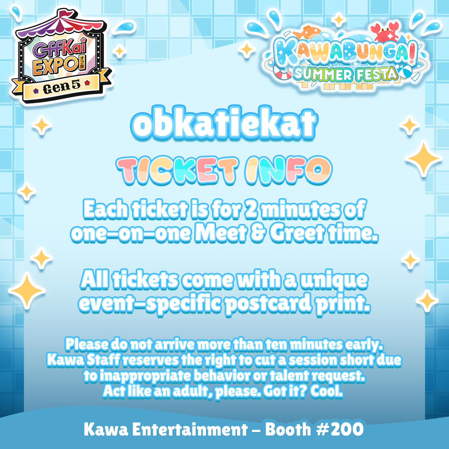 OffKai M&Gs : obkatiekat's Meet & Greet