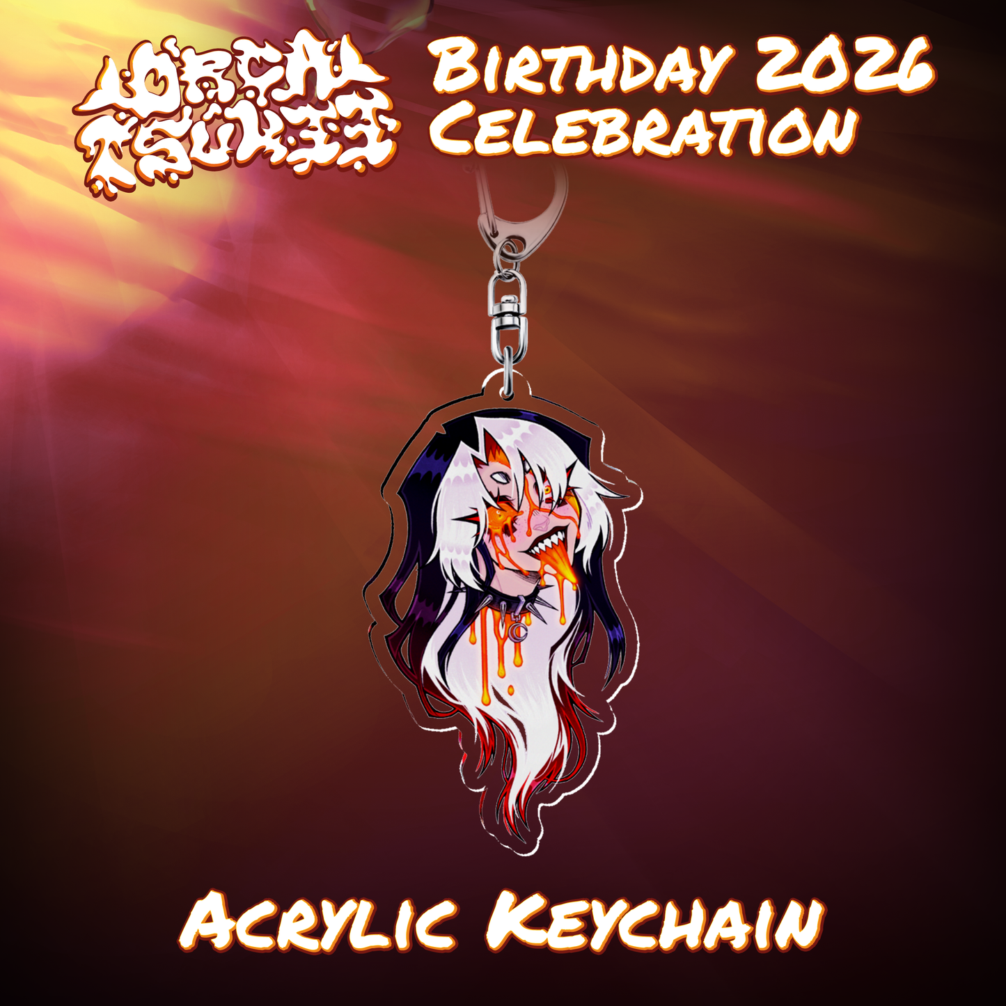 OrcaTsukii : Acrylic Keychain
