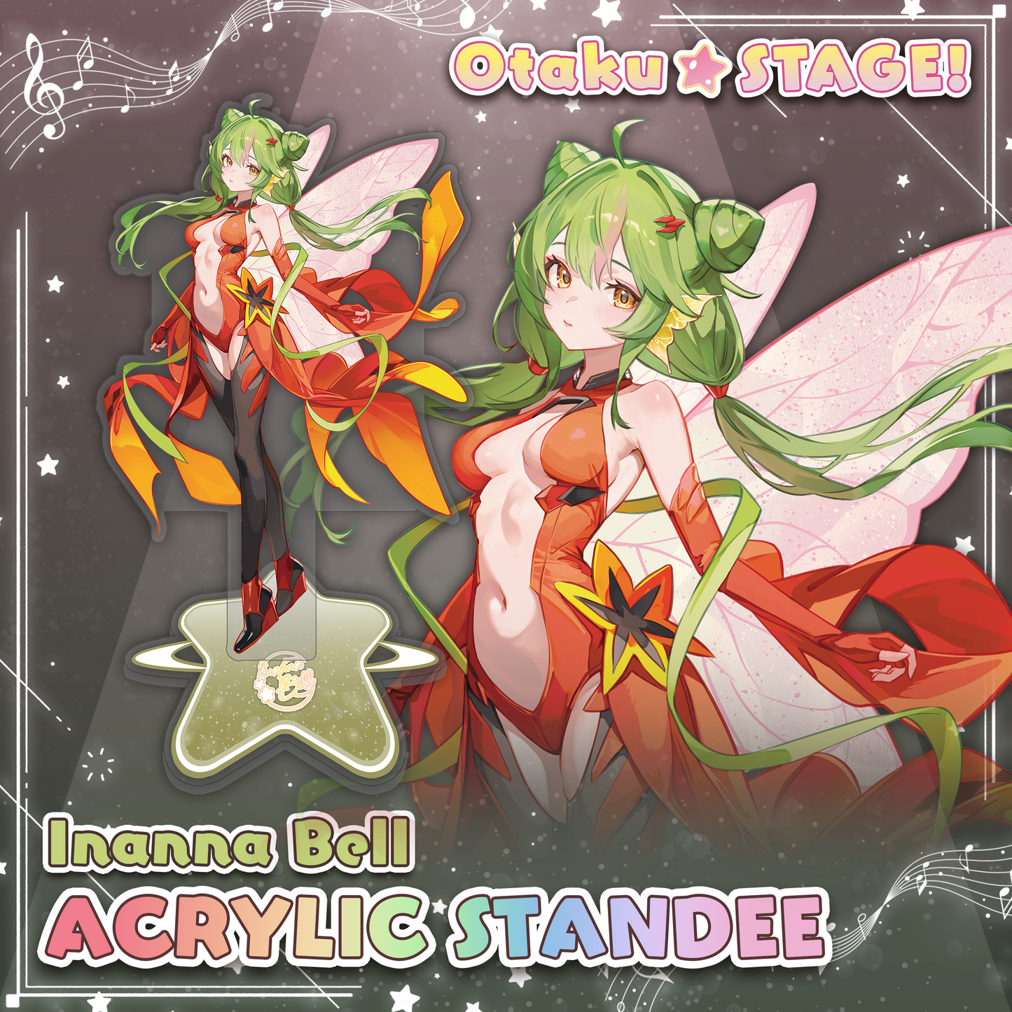 Inanna Bell : Otaku Stage Acrylic Standee