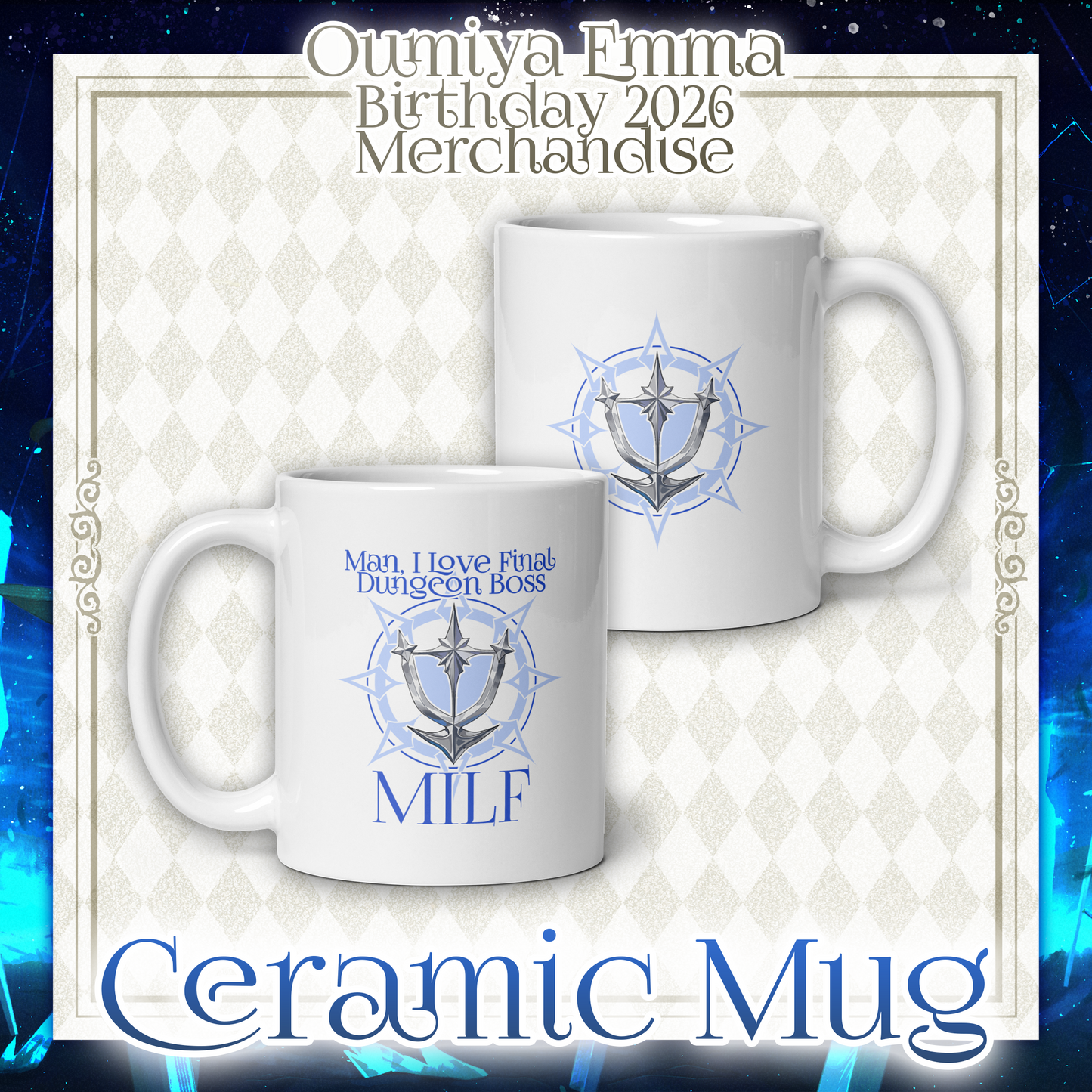 Oumiya Emma : Ceramic M.I.L.F. Mug