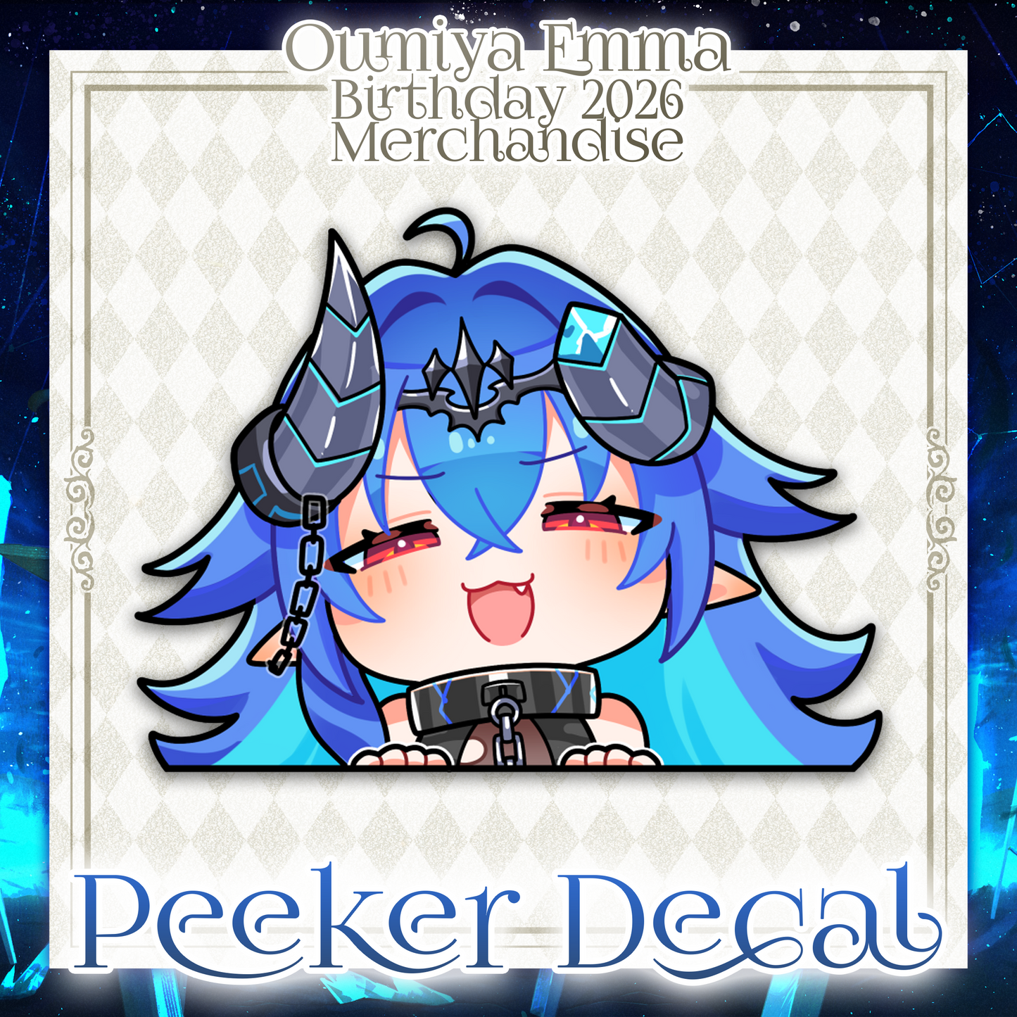 Oumiya Emma : Peeker Decal