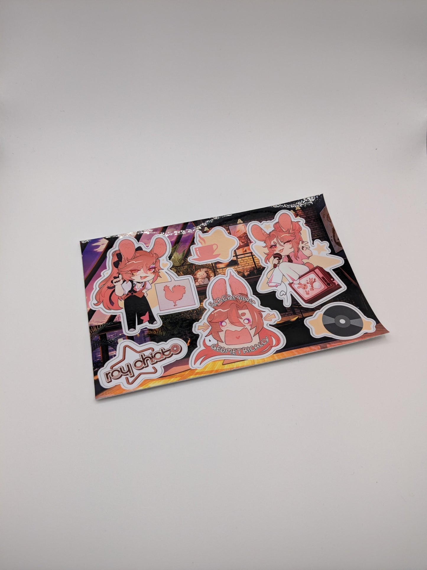 Roy Chiato : Sticker Sheet