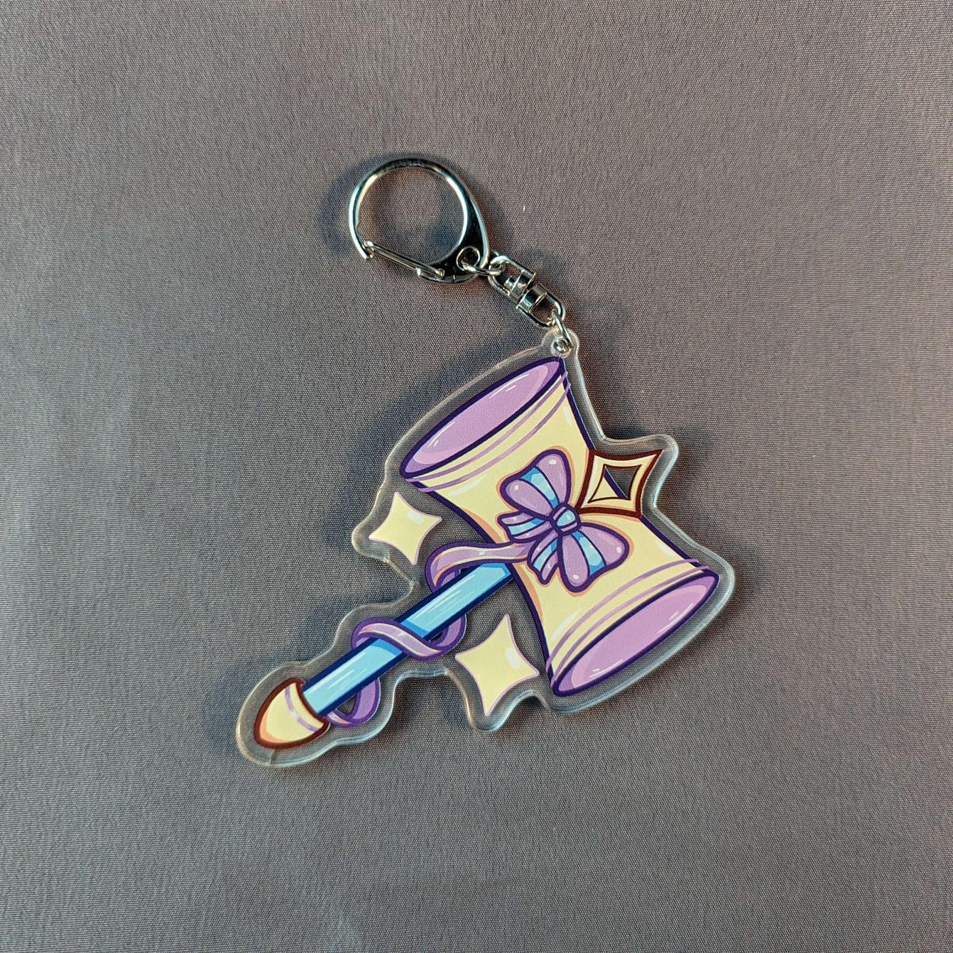 Mieko Mino : Acrylic Hammer Keychain