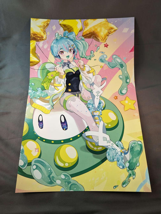 PiaPi UFO : Birthday Poster