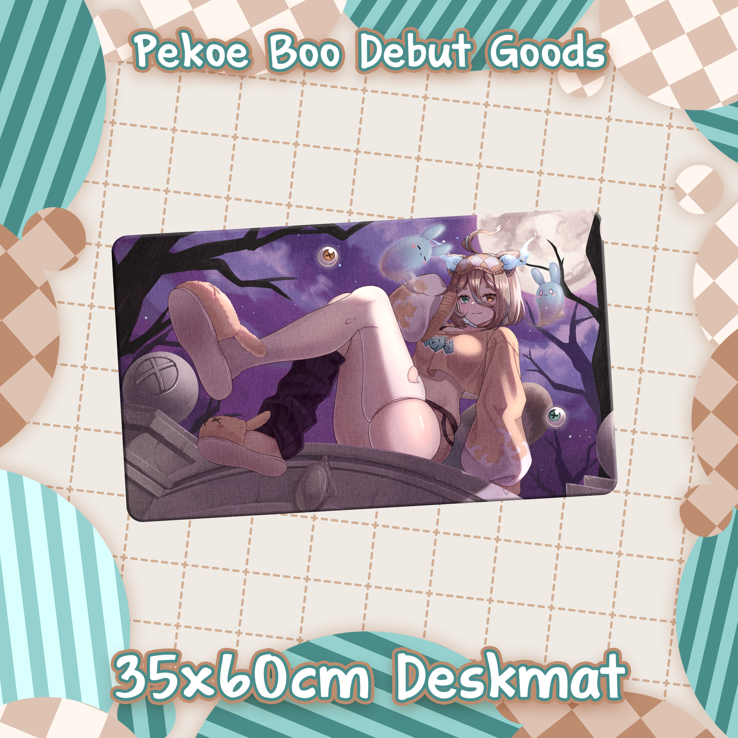 Pekoe Boo : 35x60cm Deskmat