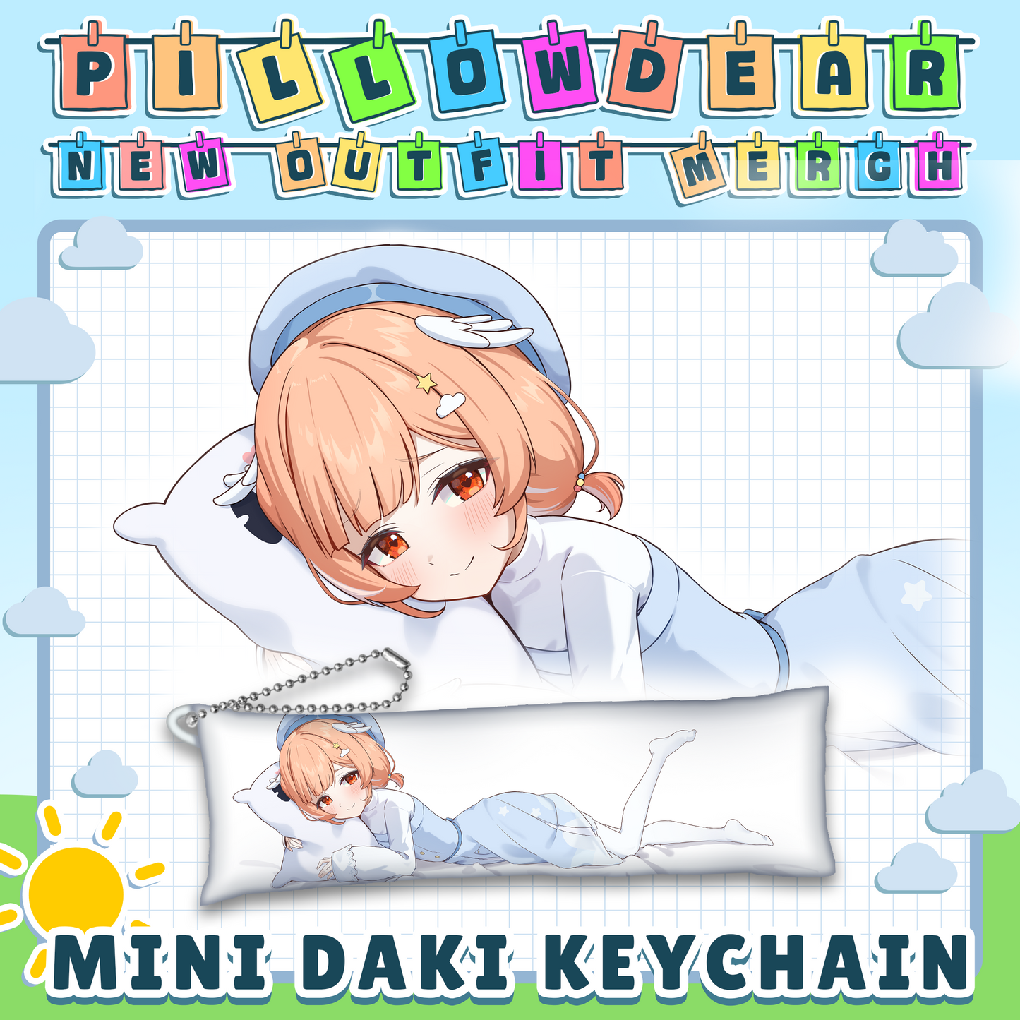 PillowDear : Mini-Daki Keychain