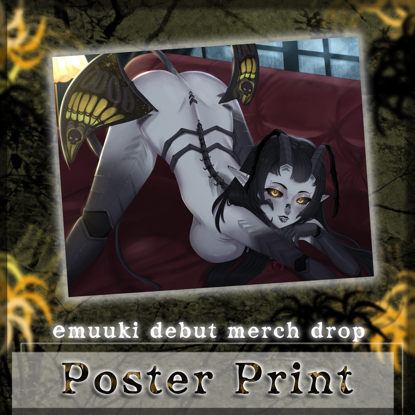 Emuuki : 8x10" NSFW Poster Print