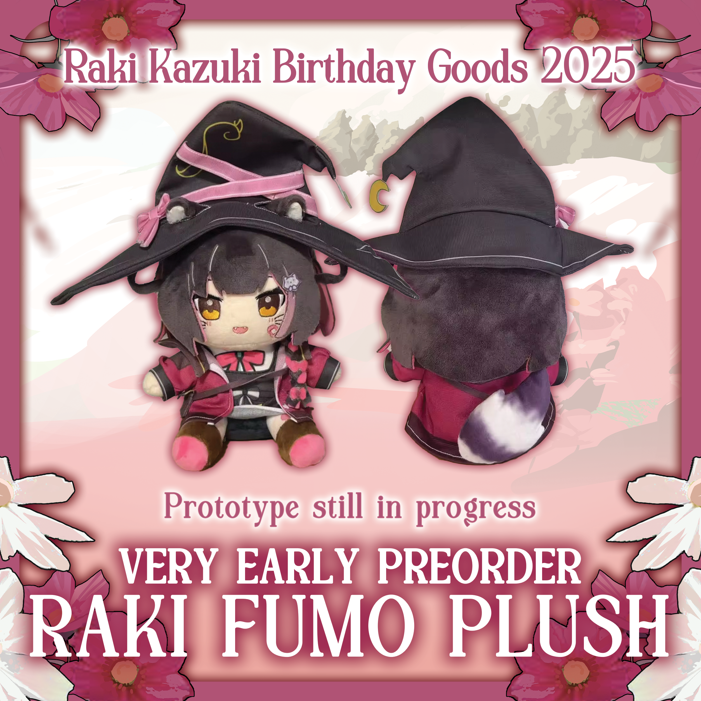 ぬいぐるみ Raki Raki Kazuki : Raki Plush – Kawa Entertainment