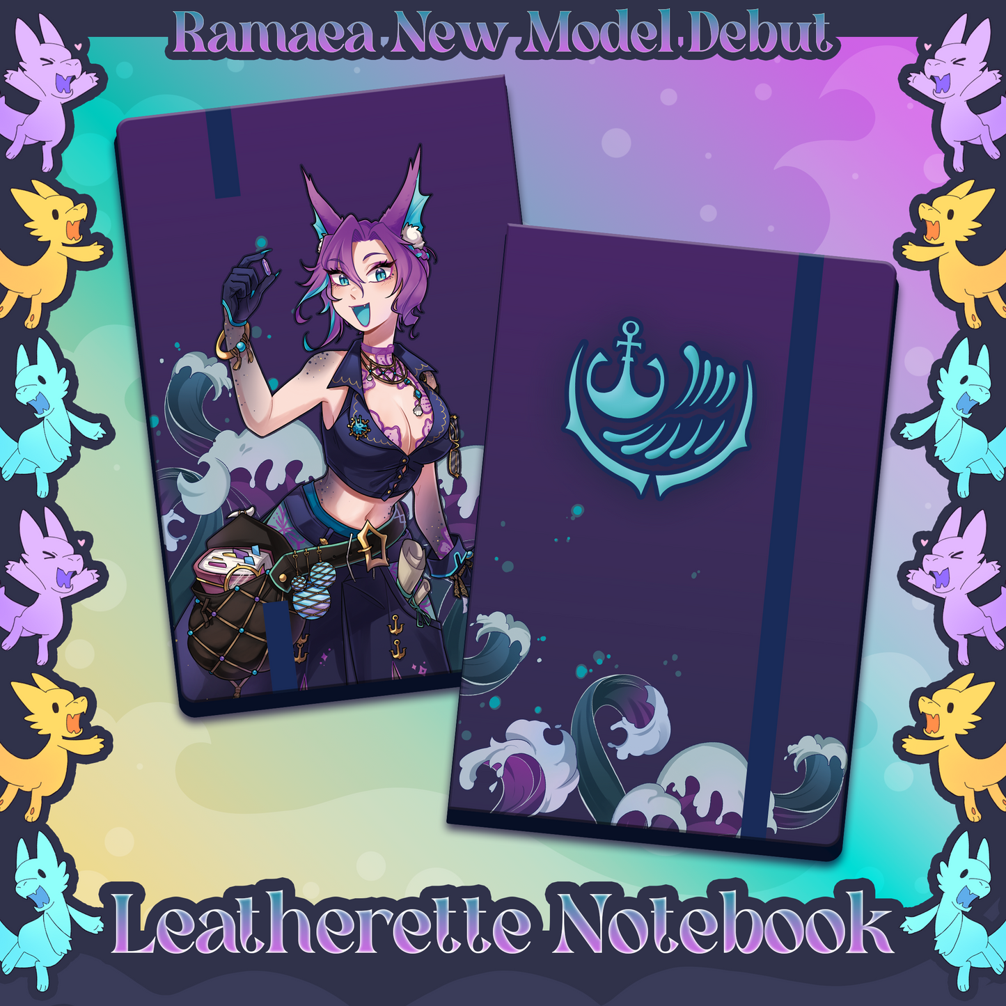 Ramaea : Leatherette Notebook