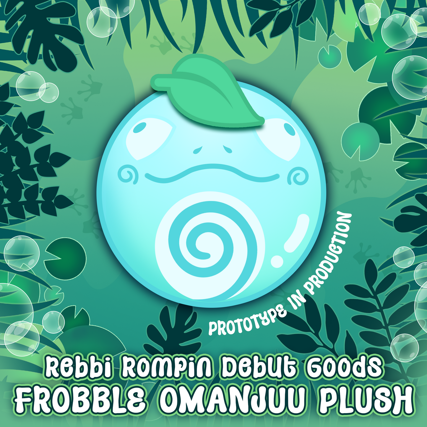 Rebbi Rompin : Frobble Plush Keychain