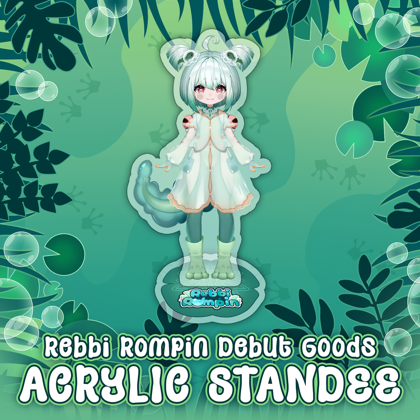 Rebbi Rompin : Acrylic Standee