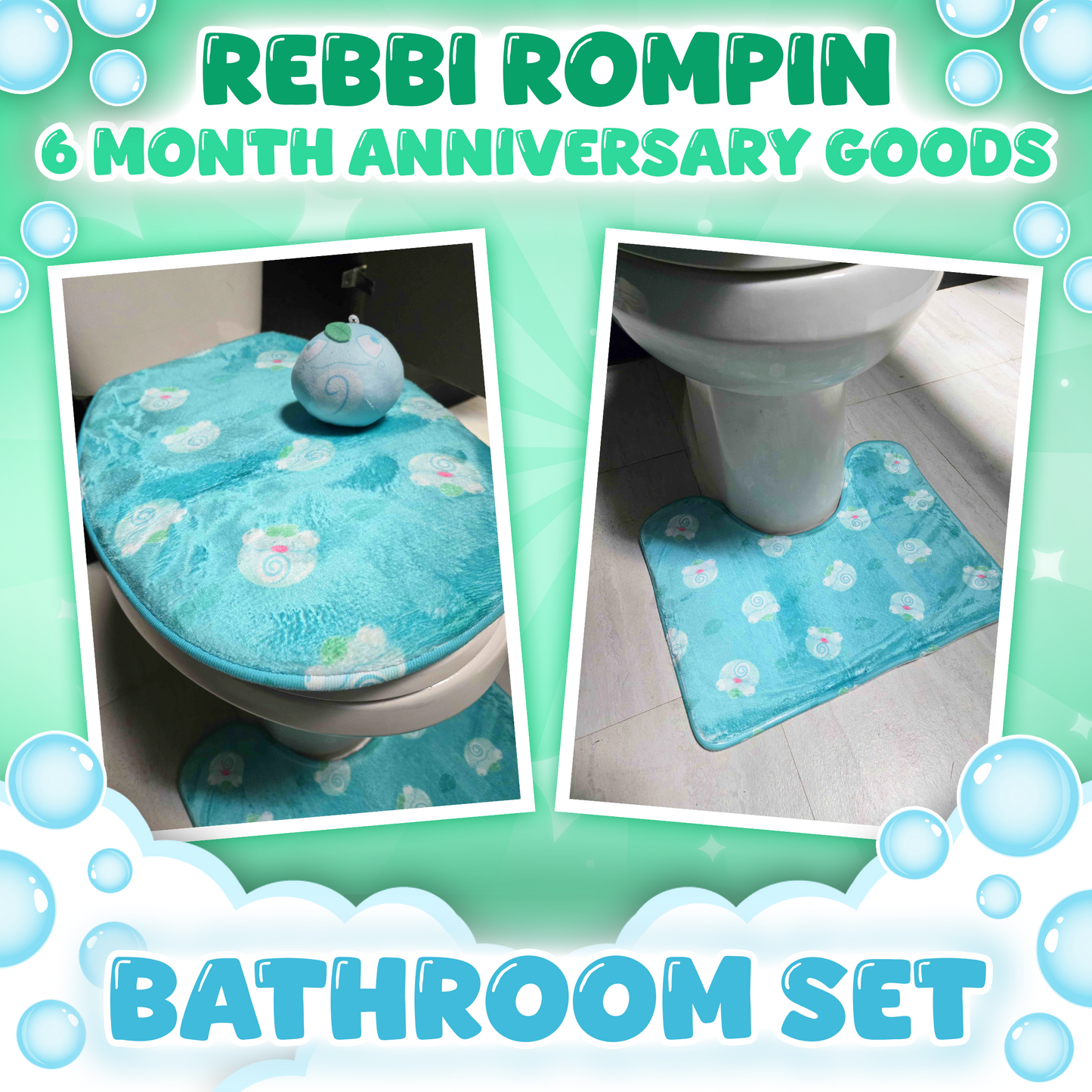 Rebbi Rompin : Bathroom Set