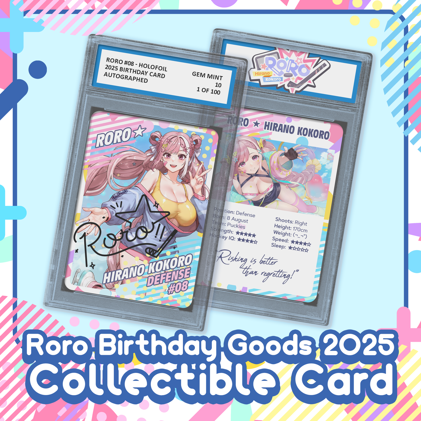 Hirano Kokoro : Collectible Card Slab