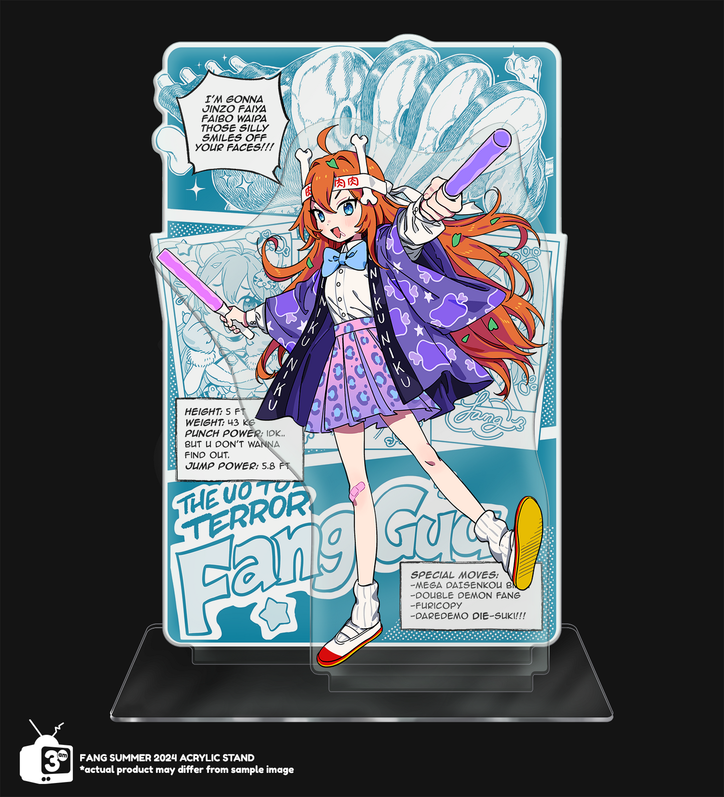 Fang Guu : Comic Acrylic Diorama