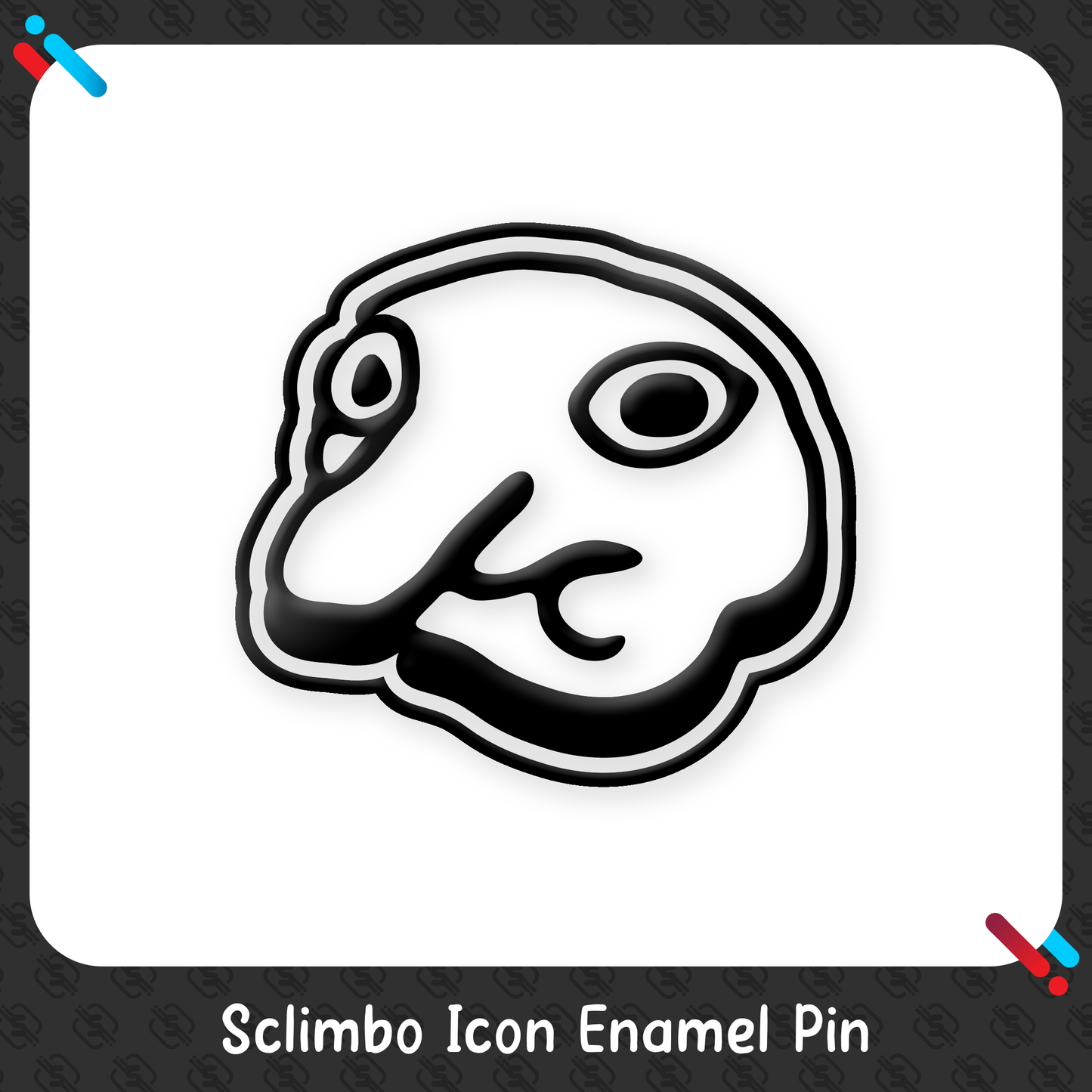 Sclimbo : Icon Enamel Pin