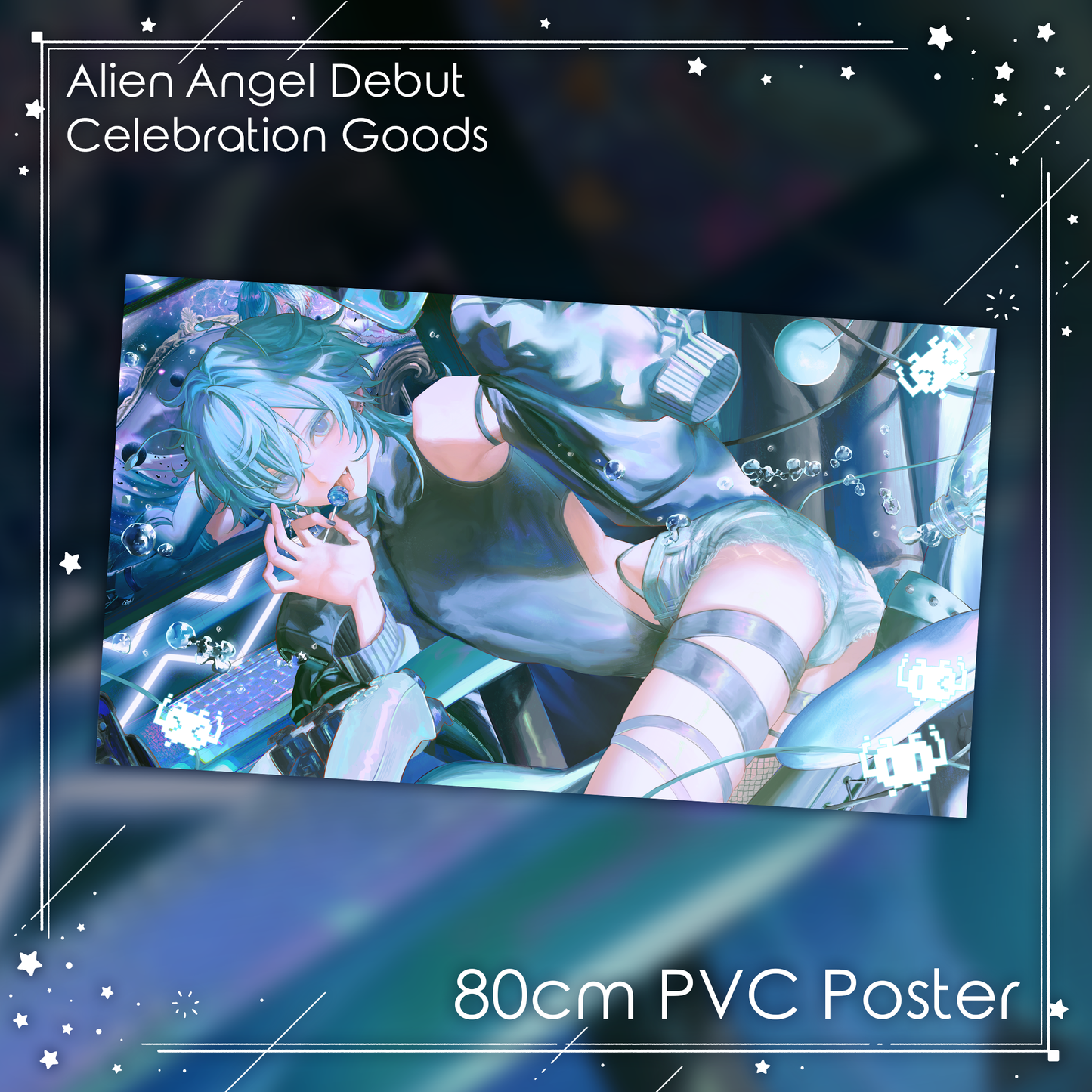 Shuu Sakurai : Alien Angel Stick Poster