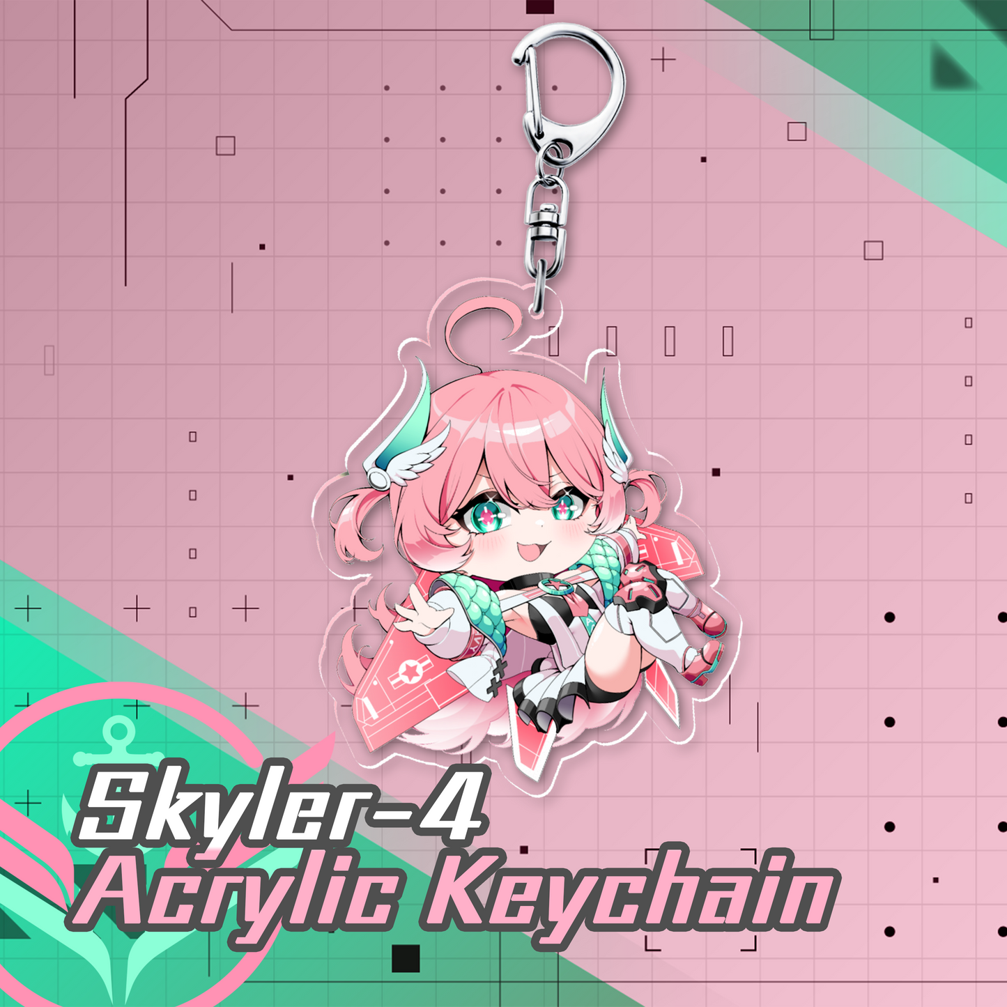 VFleet Project : Skyler-4 Acrylic Keychain
