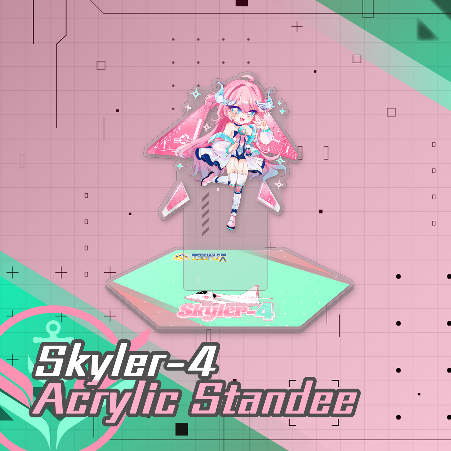 VFleet Project : Skyler-4 Standee
