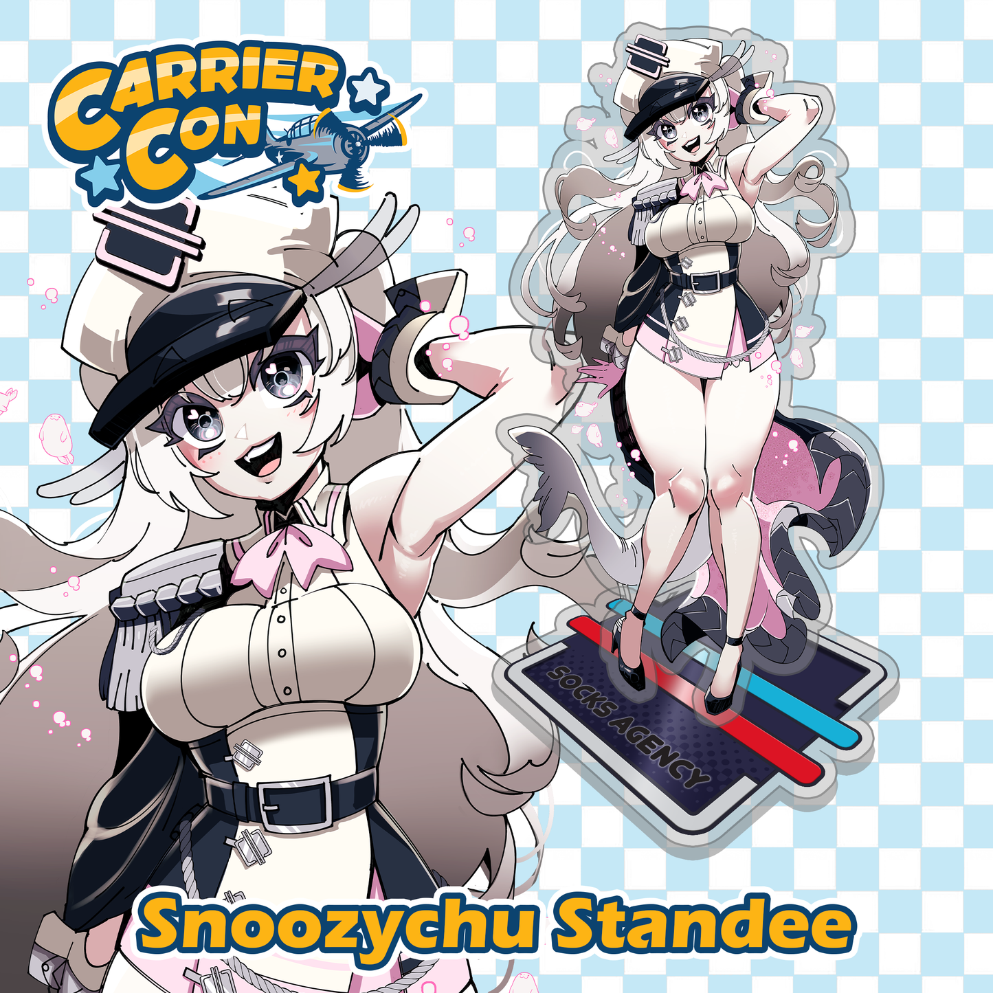 Carrier Con : Snoozychu Standee