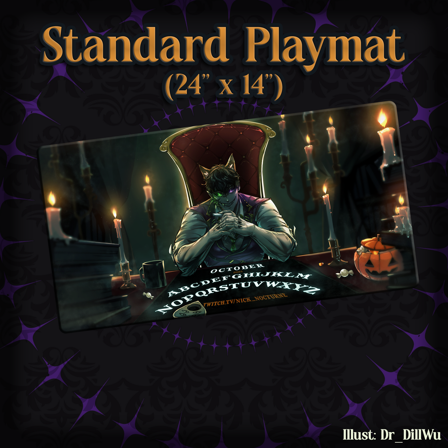 Nick : “Devil’s Night” Desk Mat