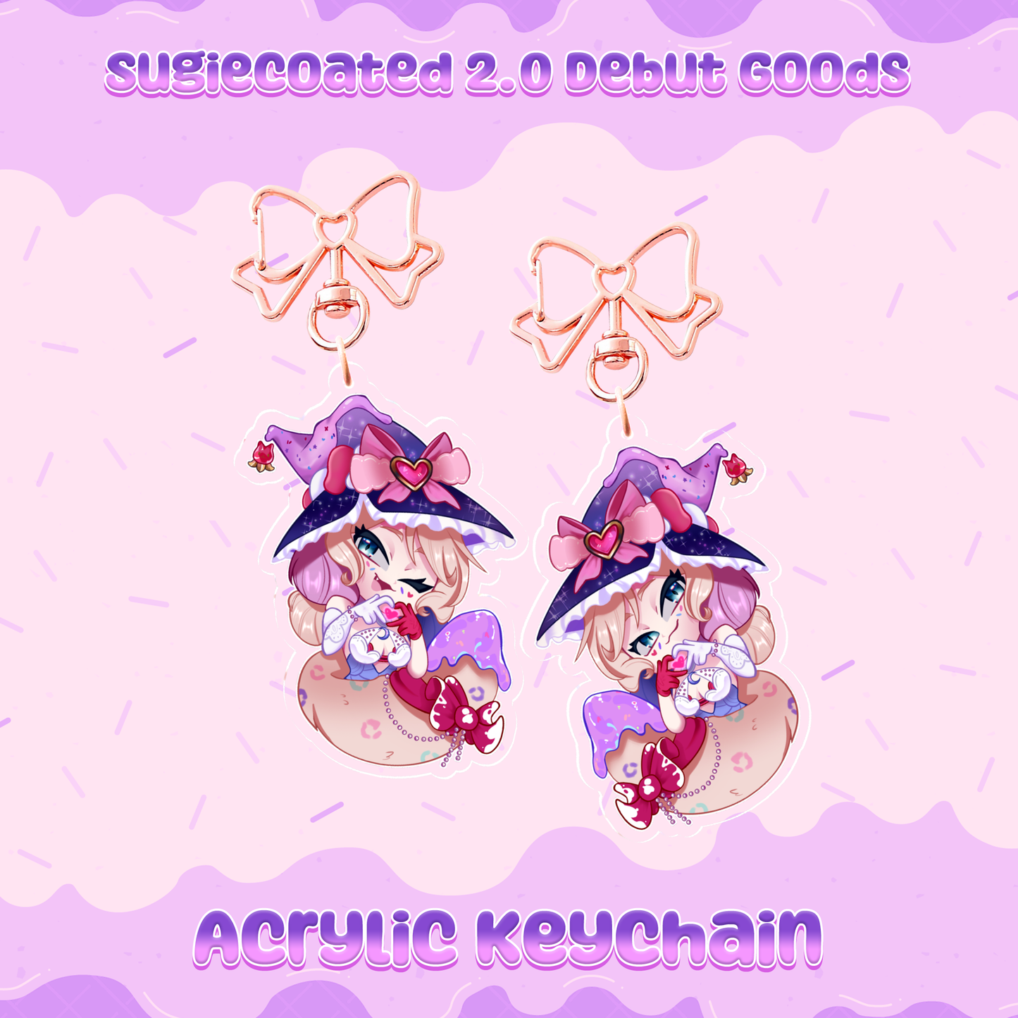 Sugiecoated : Acrylic Keychain