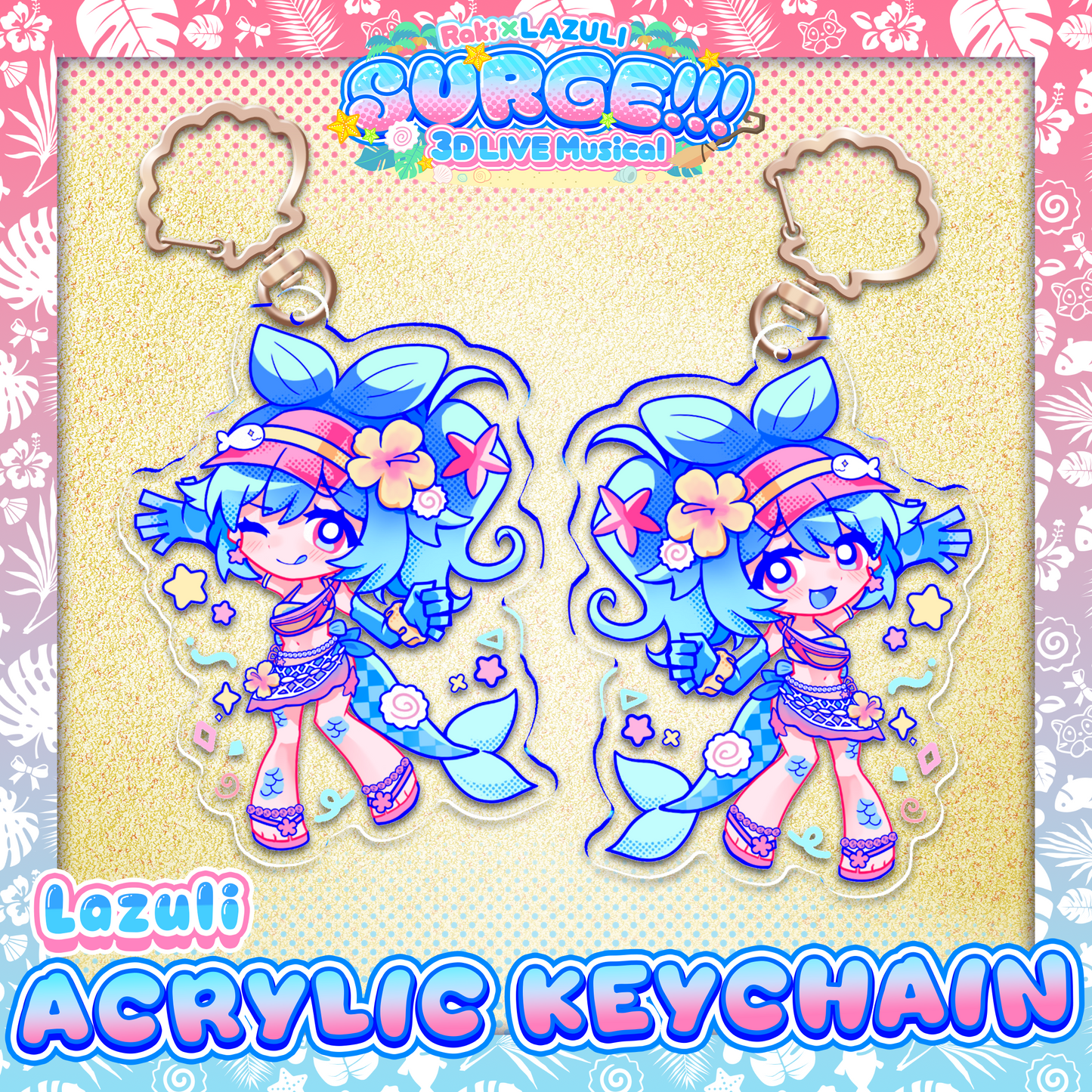 SURGE!!! : Lazuli Keychain