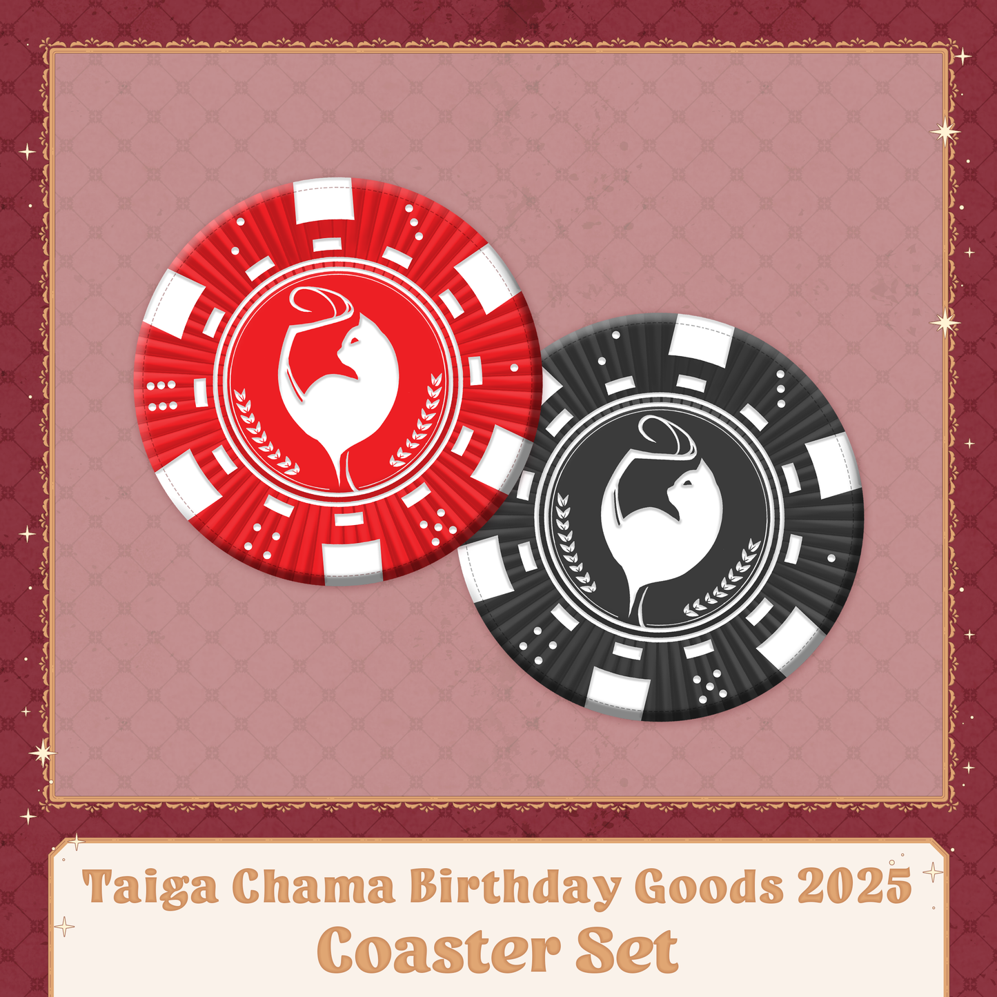 Taiga Chama : Coaster Set